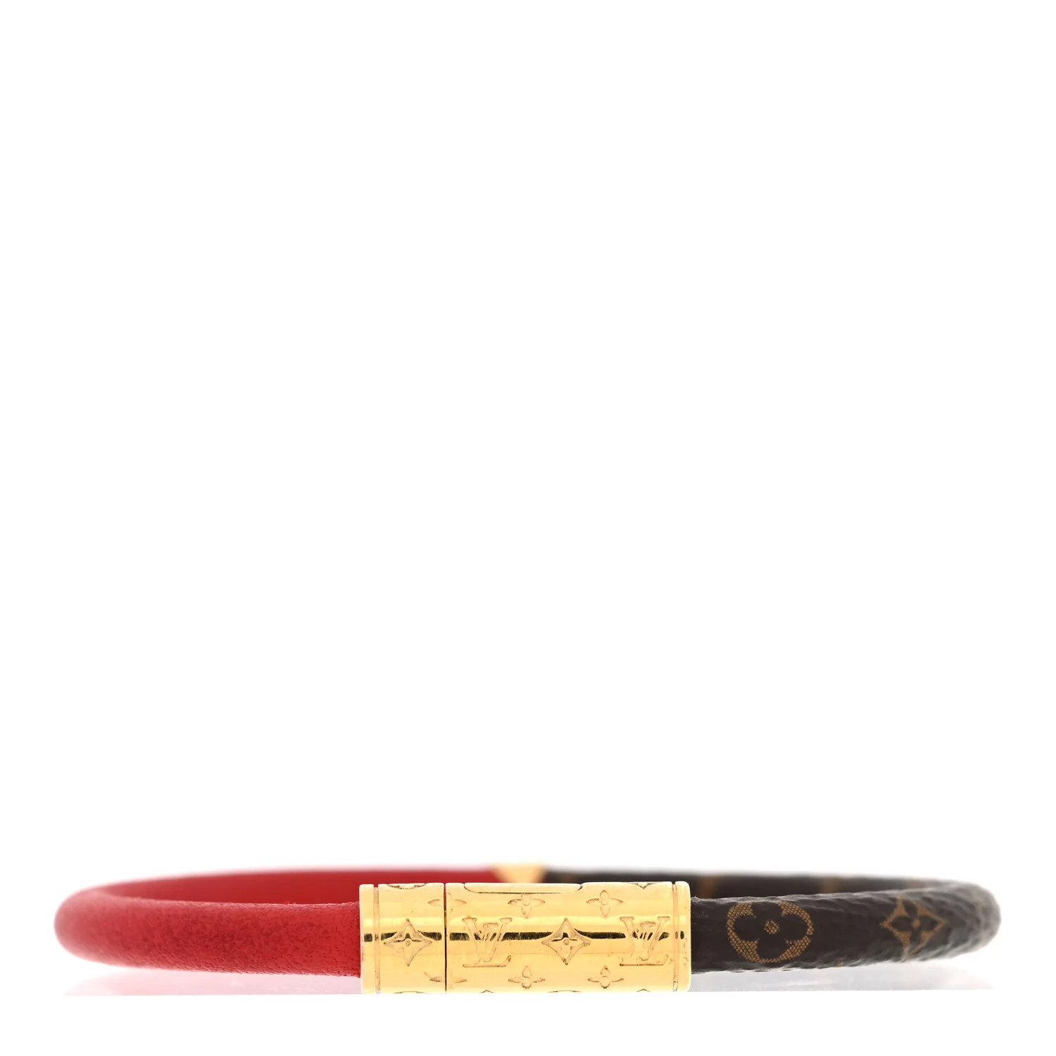 Monogram Daily Confidential Bracelet 17 Red - Image 3
