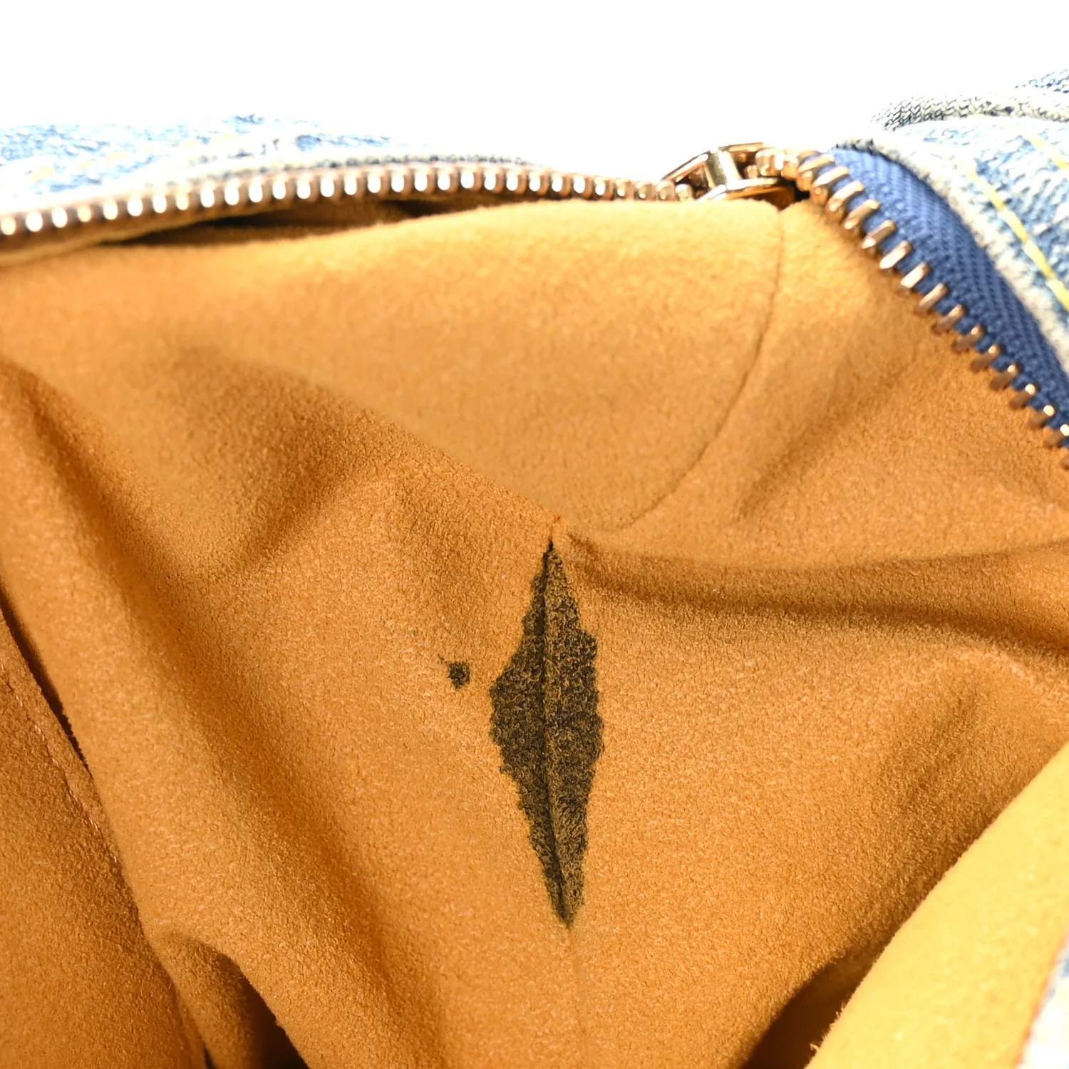 Monogram Denim Baggy PM Blue - Image 11