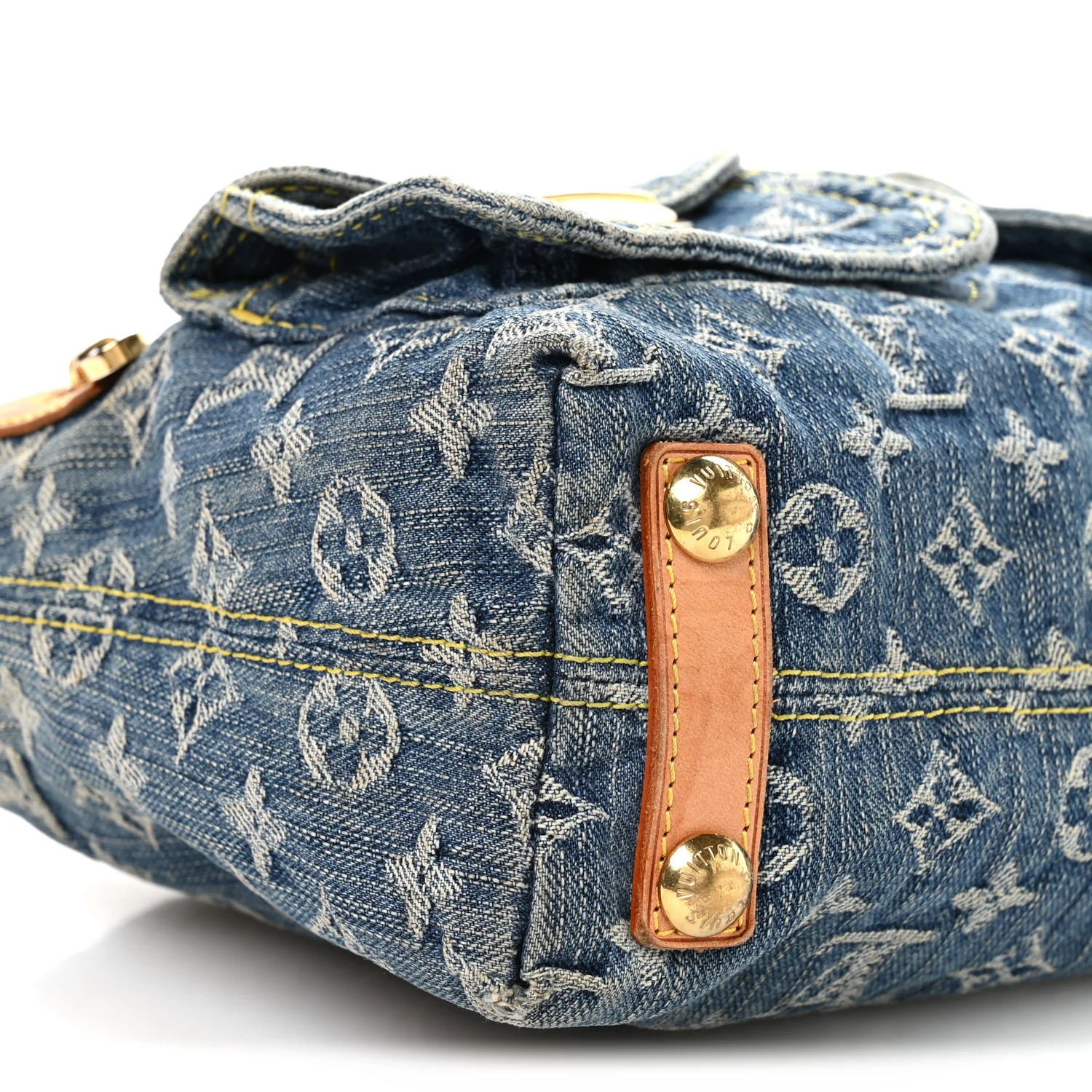 Monogram Denim Baggy PM Blue - Image 8