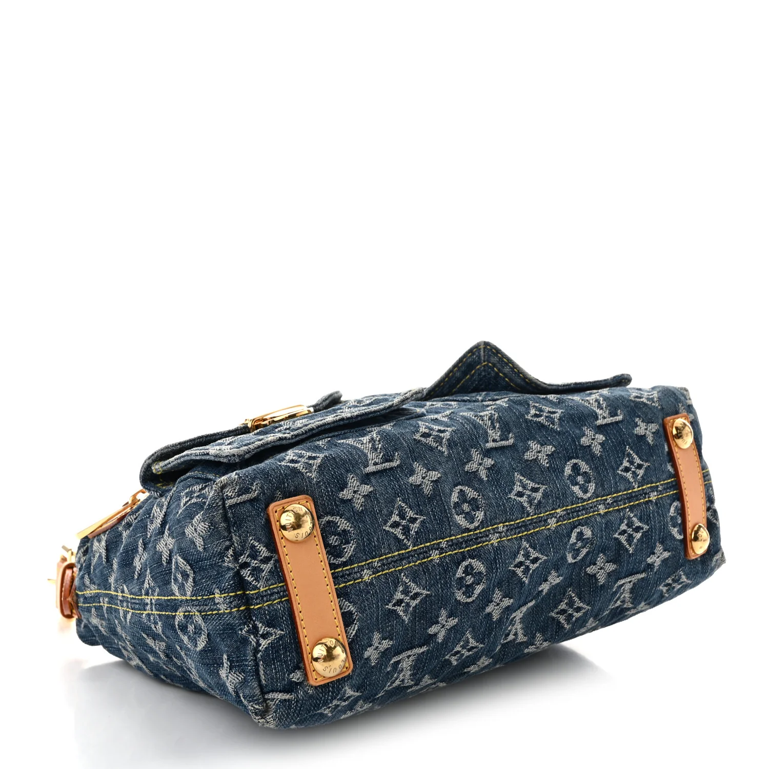 Monogram Denim Baggy PM Blue - Image 4
