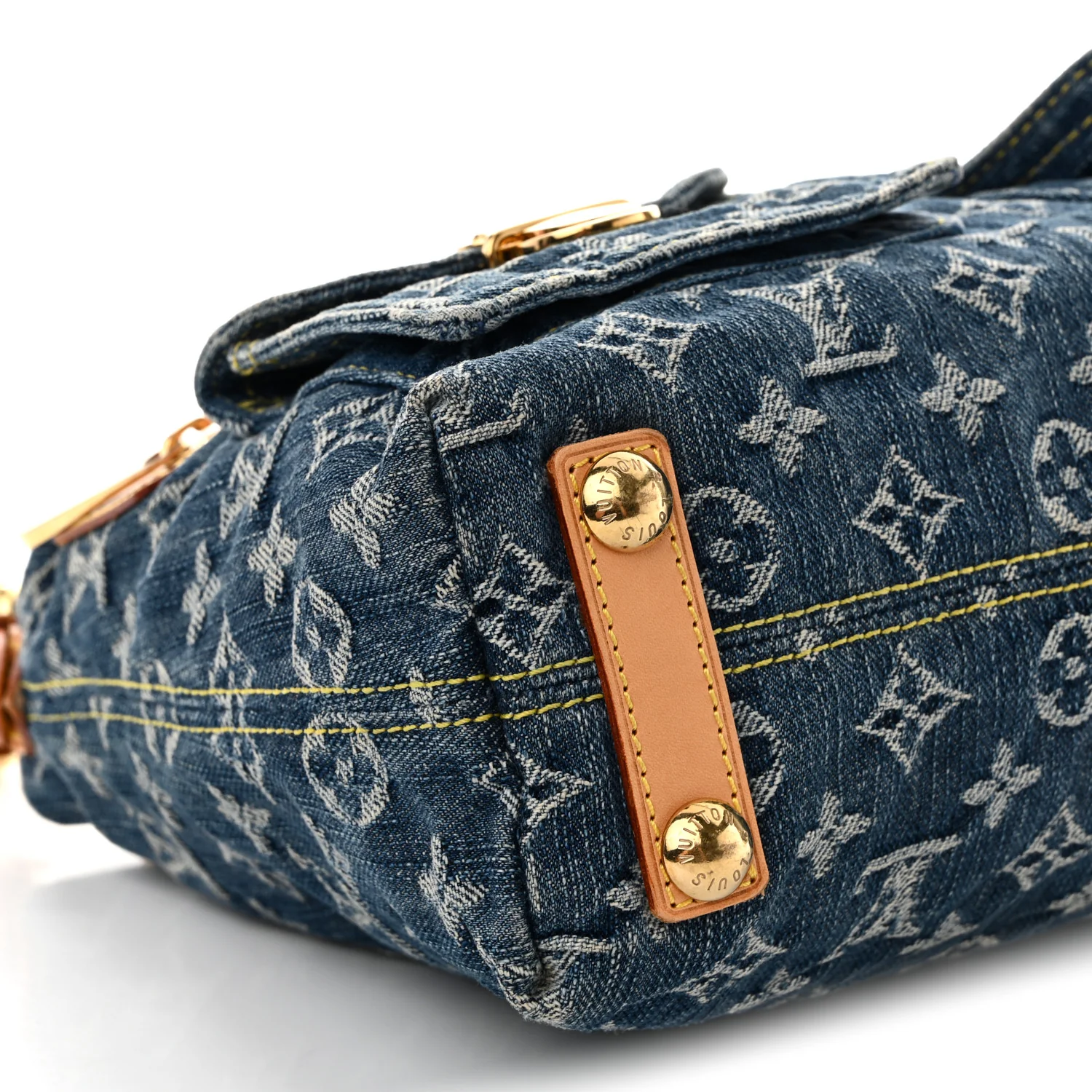 Monogram Denim Baggy PM Blue - Image 9