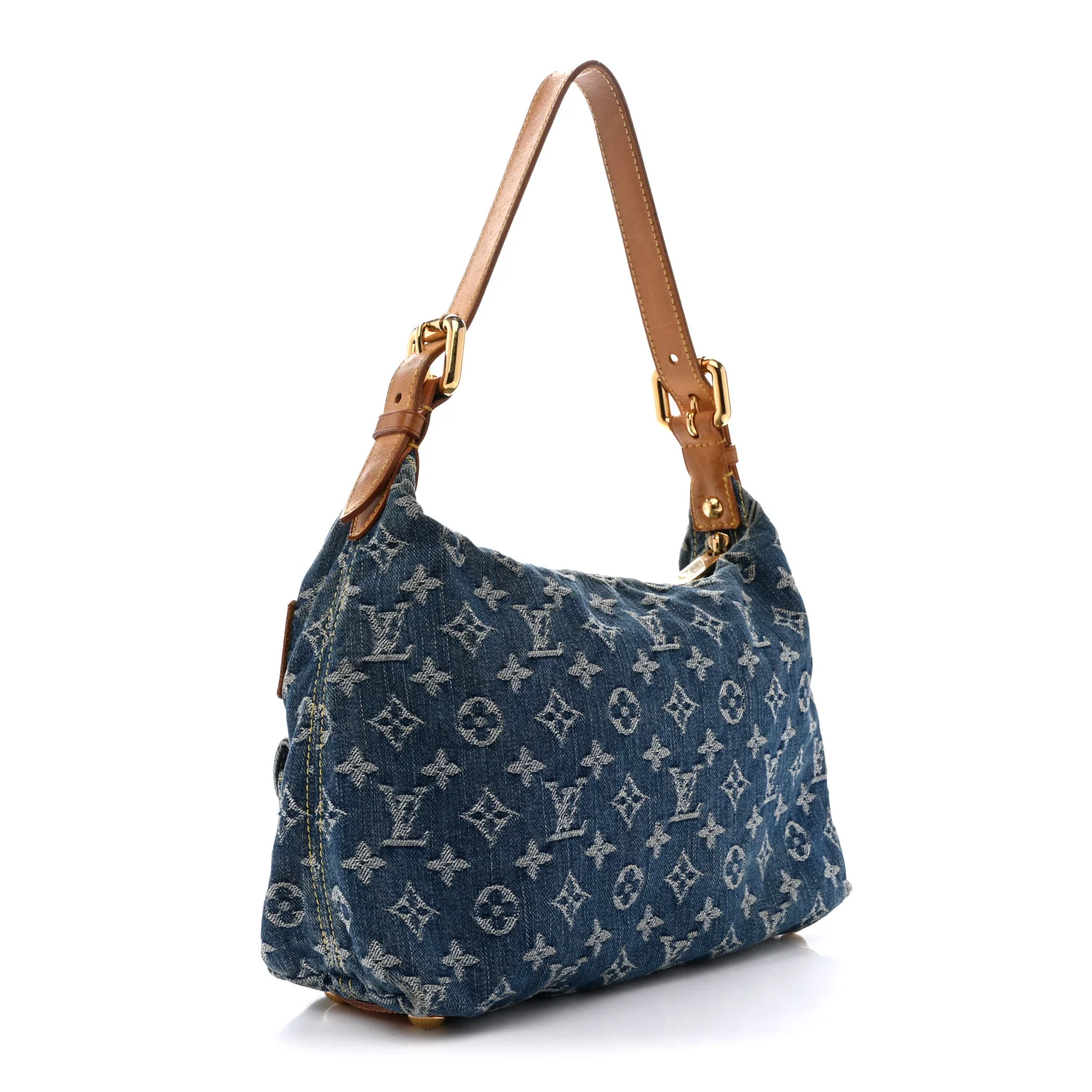 Monogram Denim Baggy PM Blue - Image 3