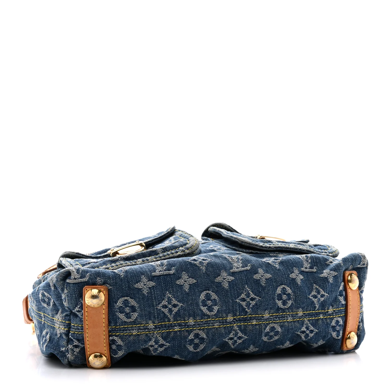 Monogram Denim Baggy PM Blue - Image 4