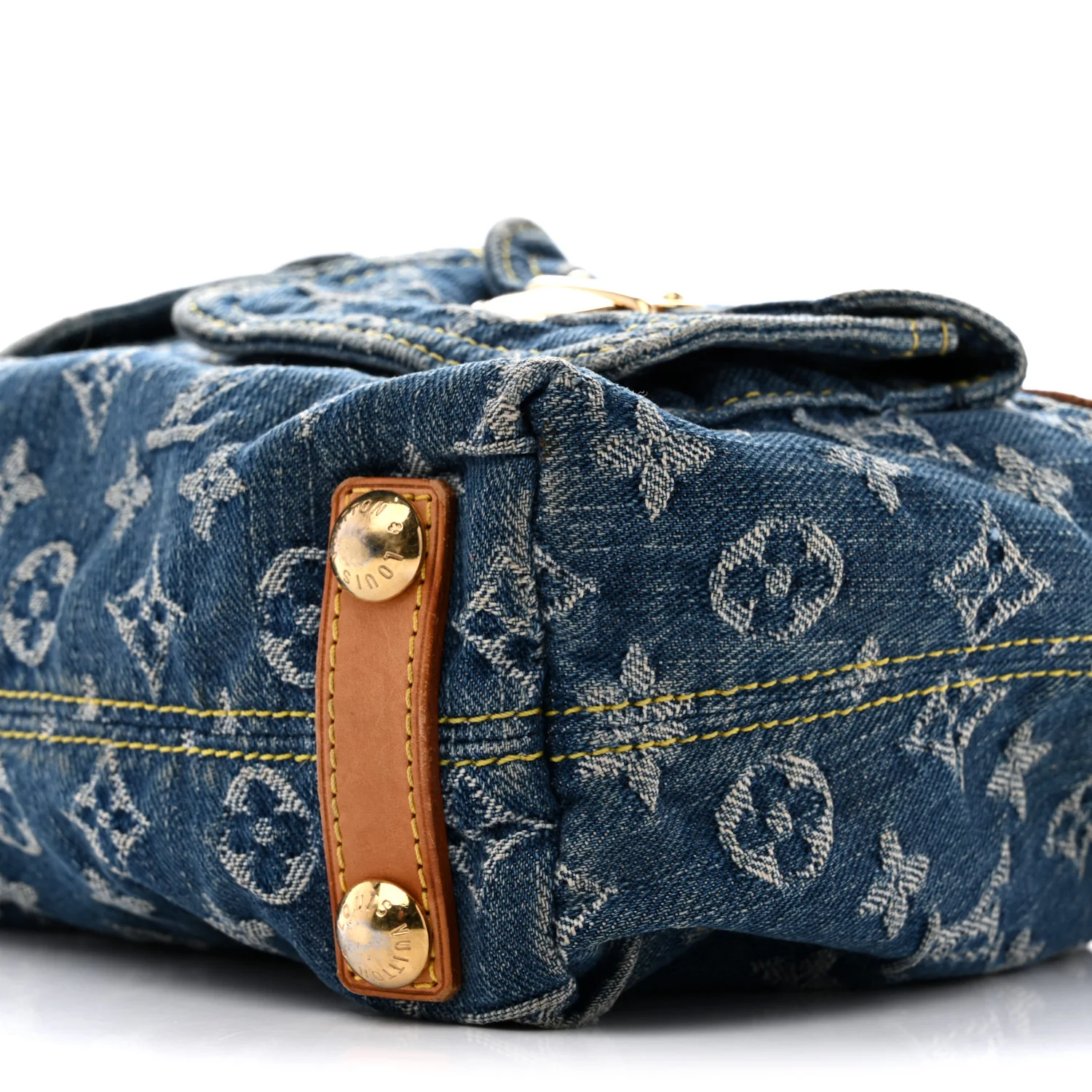 Monogram Denim Baggy PM Blue - Image 9