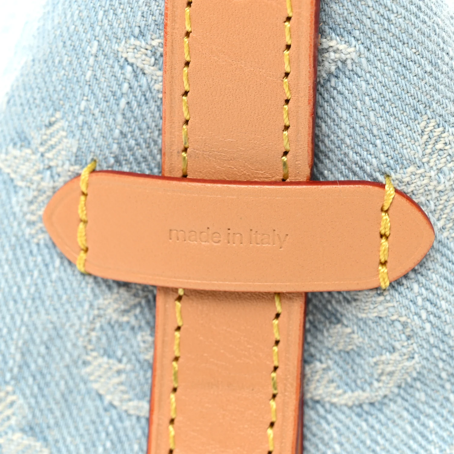 Monogram Denim CarryAll PM Sky Blue - Image 7