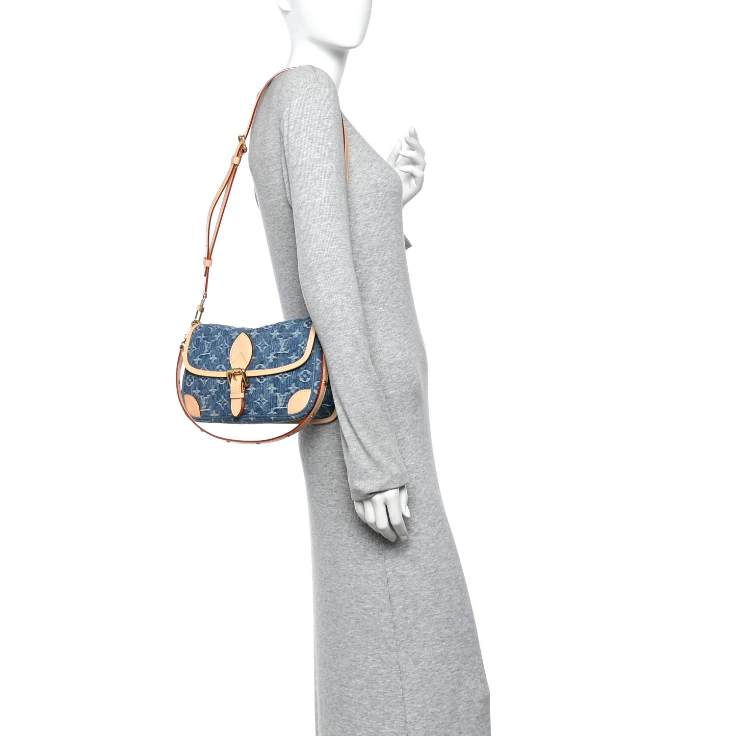 Monogram Denim Diane Blue - Image 2