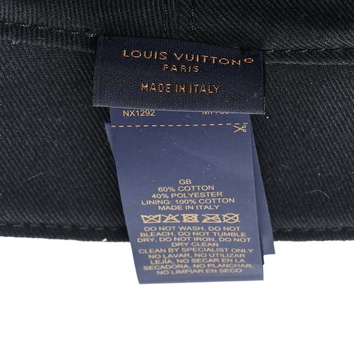 Monogram Denim Essential Bucket Hat 60 Violet - Image 8