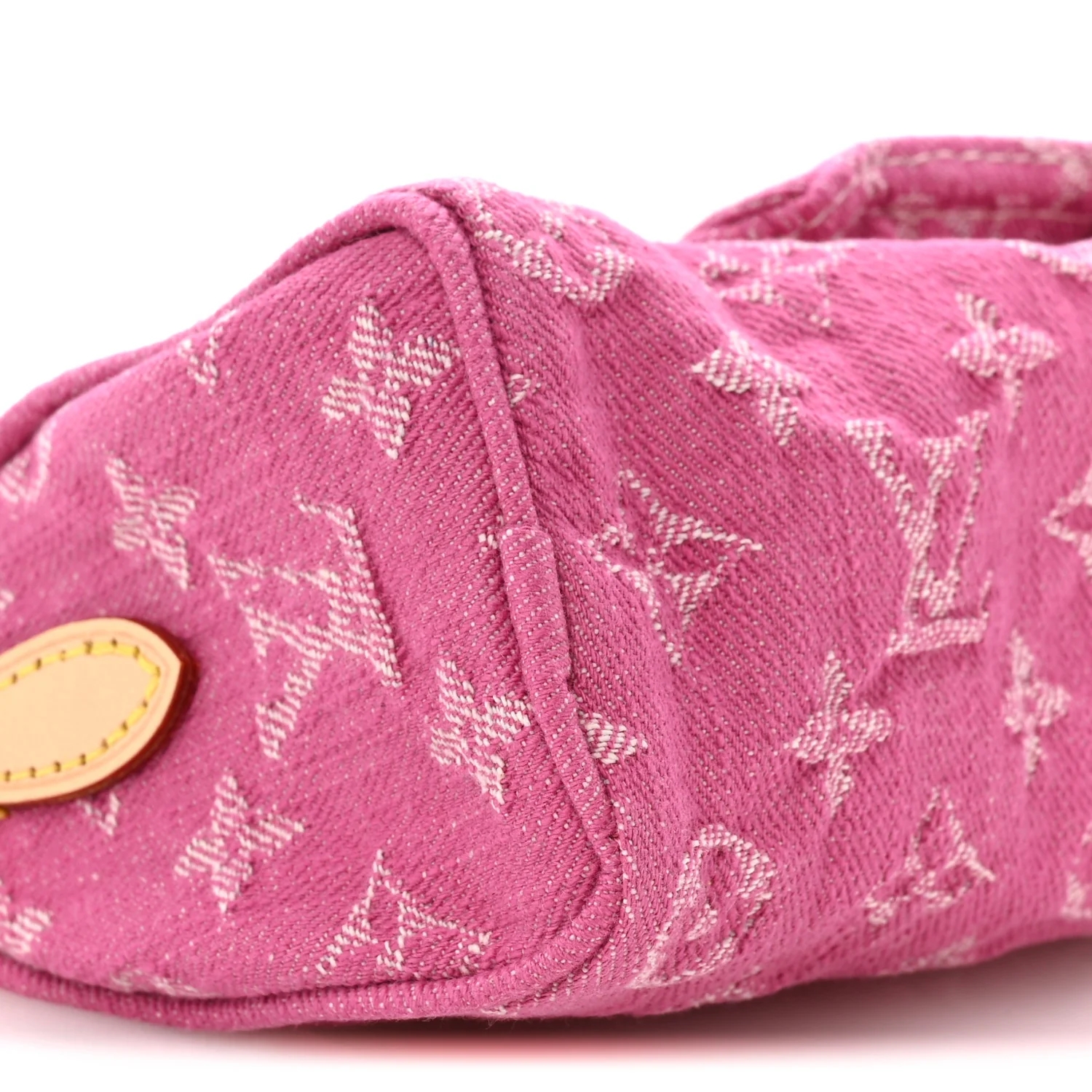 Monogram Denim Nano Speedy Fuchsia - Image 7