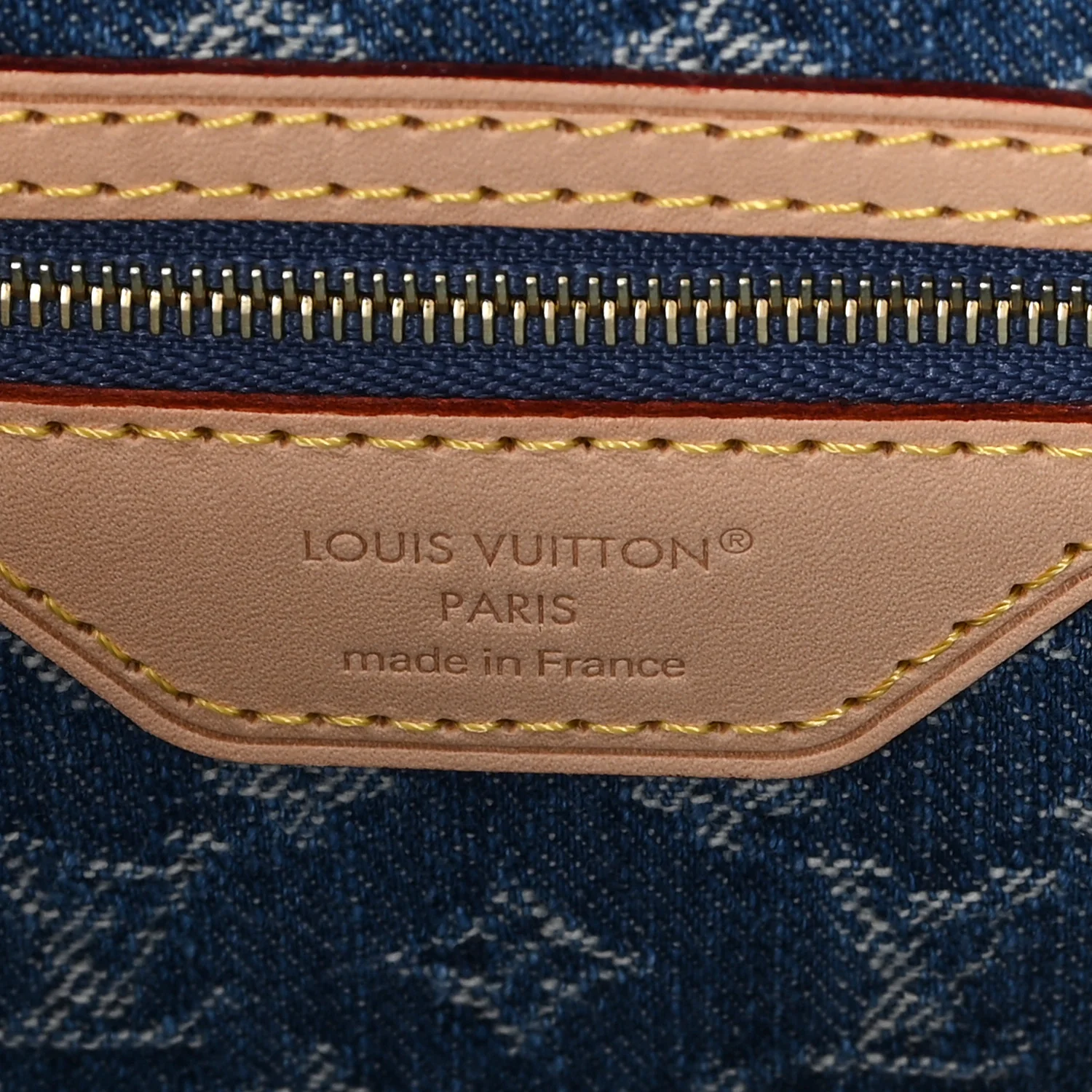 Monogram Denim Neo Neverfull MM Blue - Image 7