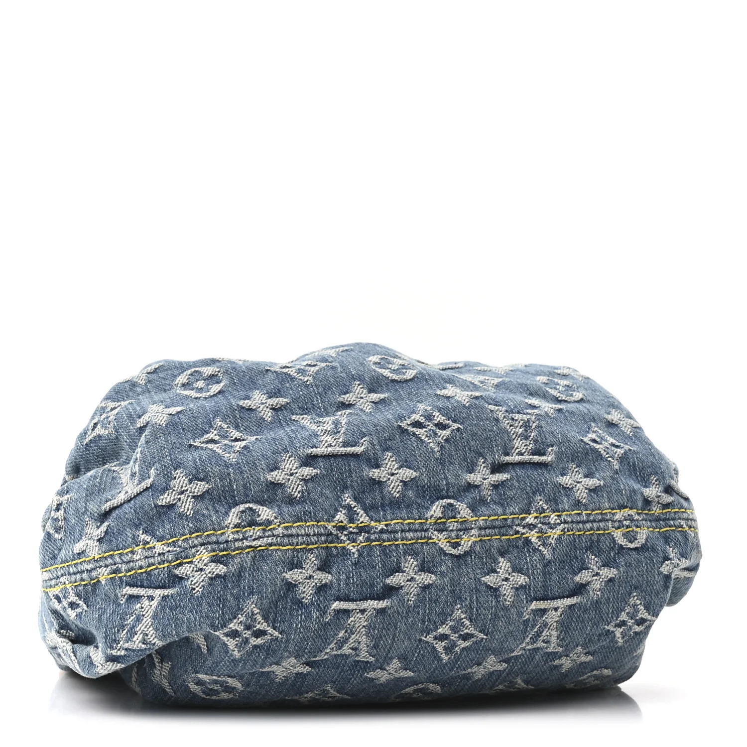 Monogram Denim Pleaty Blue - Image 4