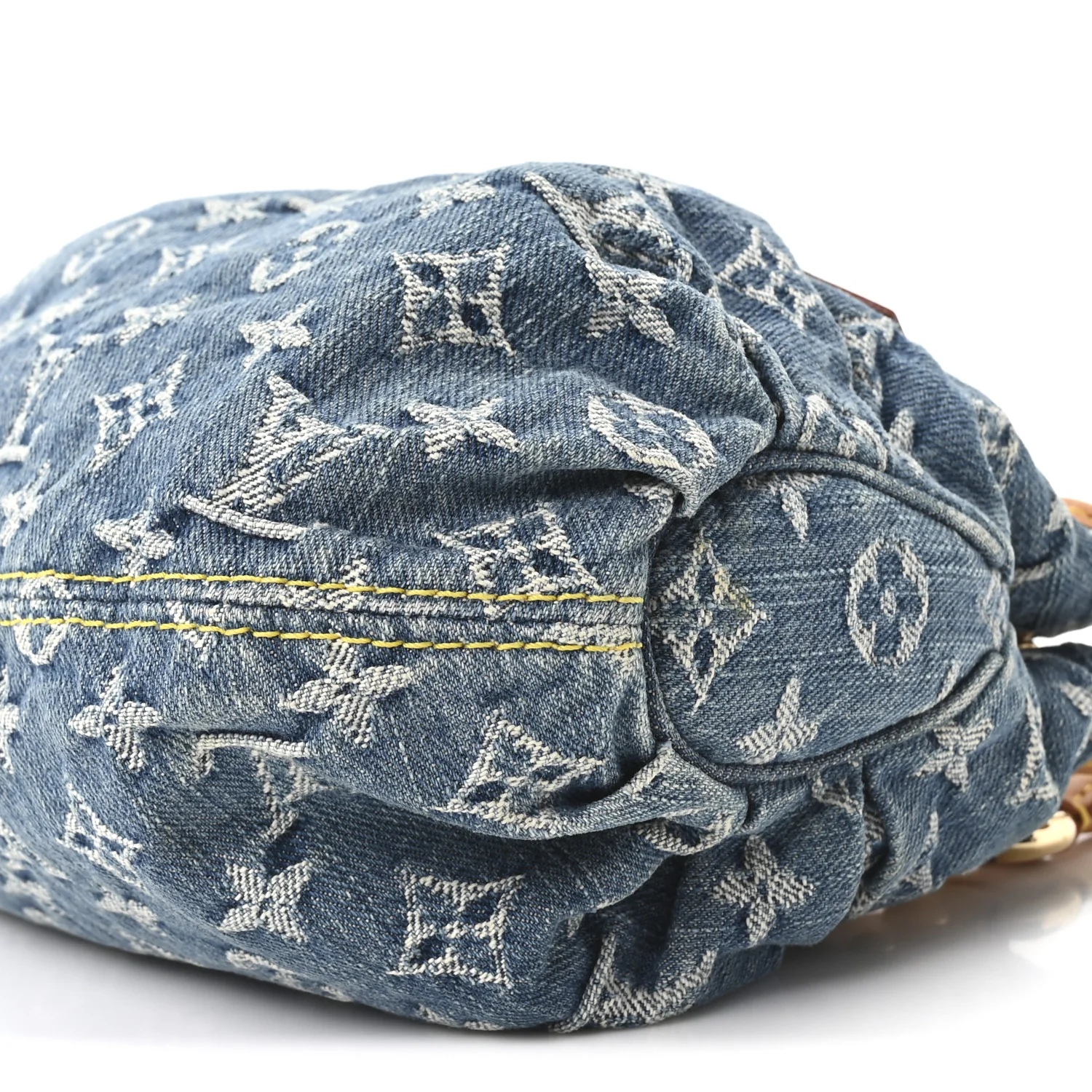 Monogram Denim Pleaty Blue - Image 9