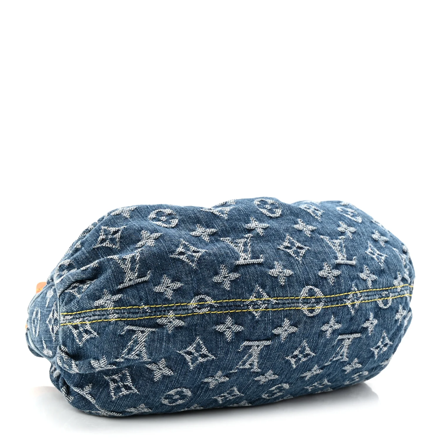 Monogram Denim Pleaty Blue - Image 4