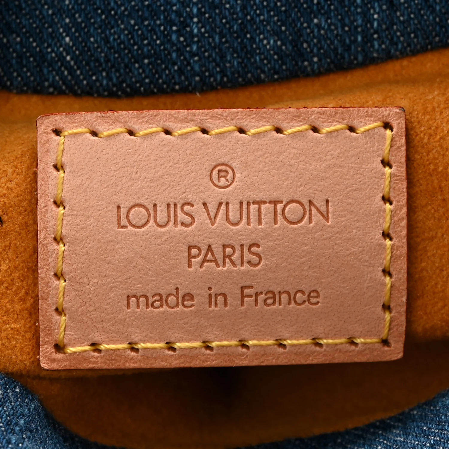 Monogram Denim Pleaty Blue - Image 6