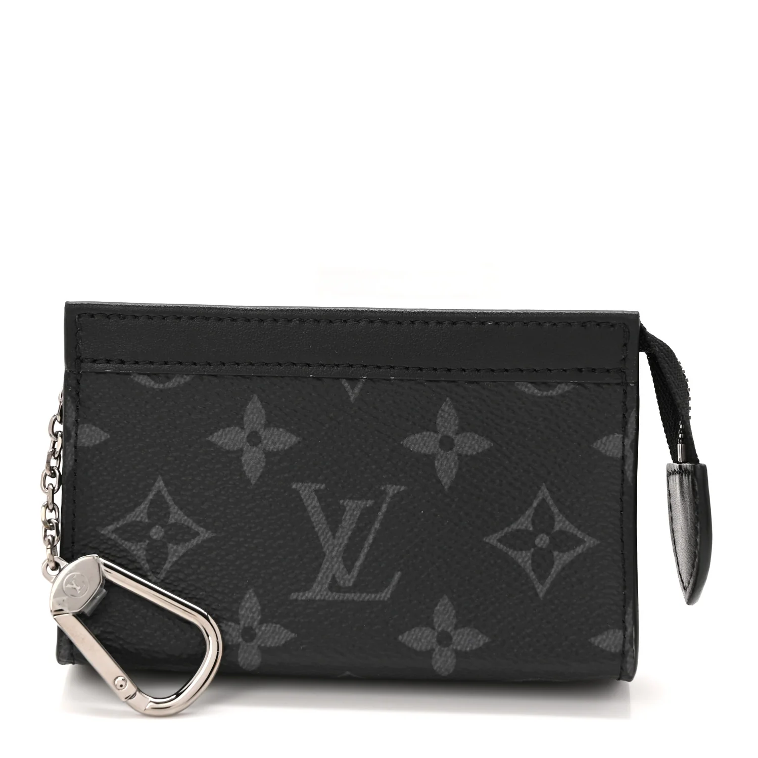 Monogram Eclipse Key Pouch Voyage