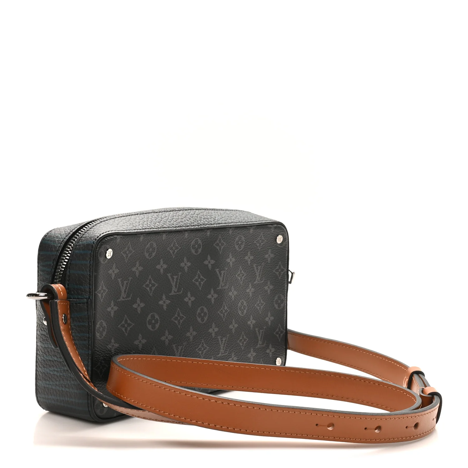 Monogram Eclipse Volga On Strap Crossbody Multicolor - Image 3