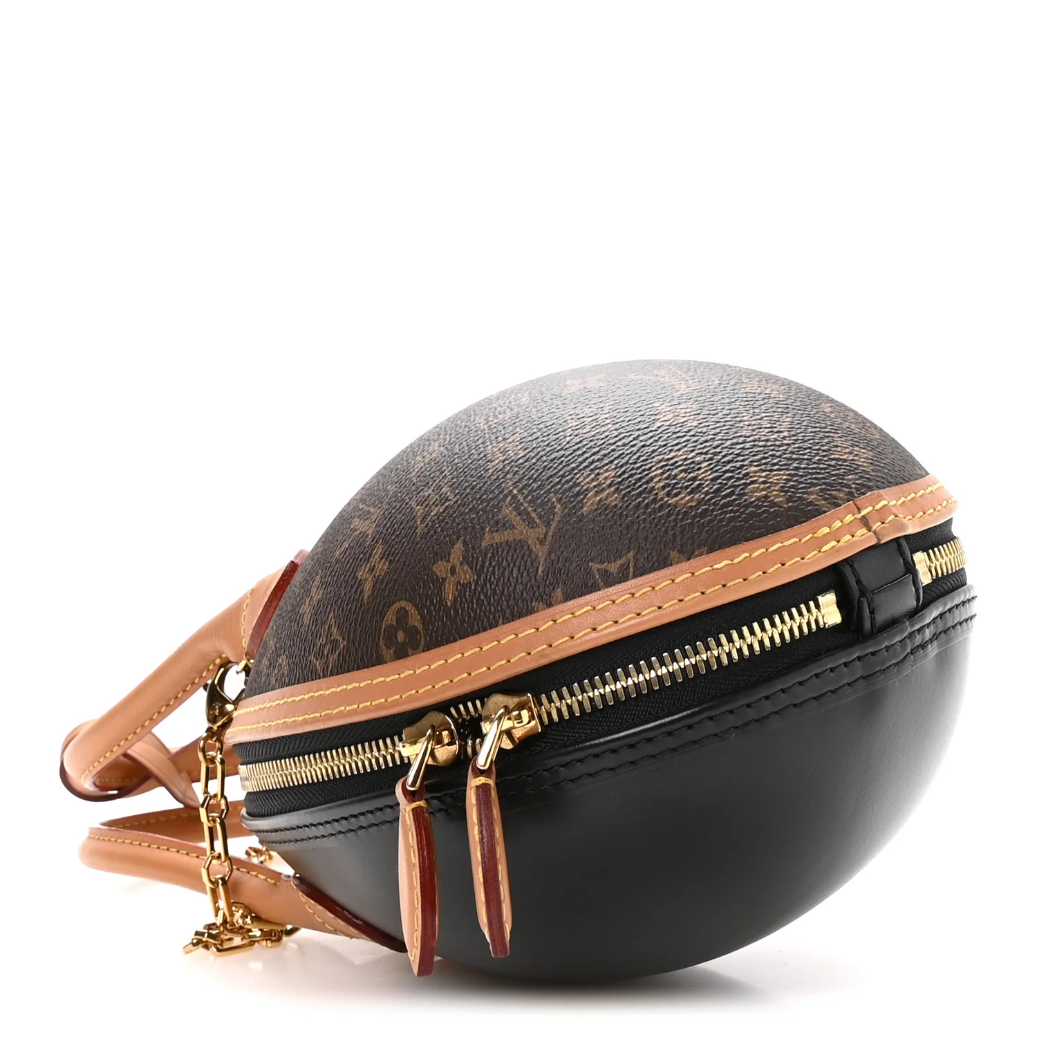 Monogram Egg Bag Black - Image 4