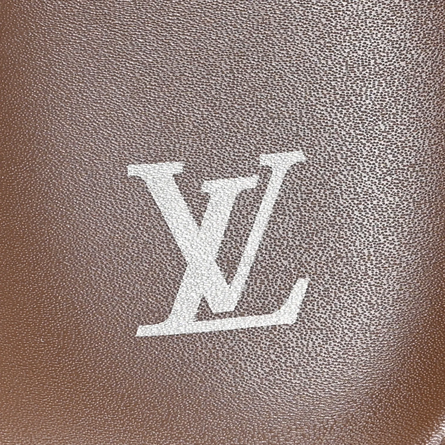 Monogram Embossed Suede LV Easy Mule 12 Marron - Image 8
