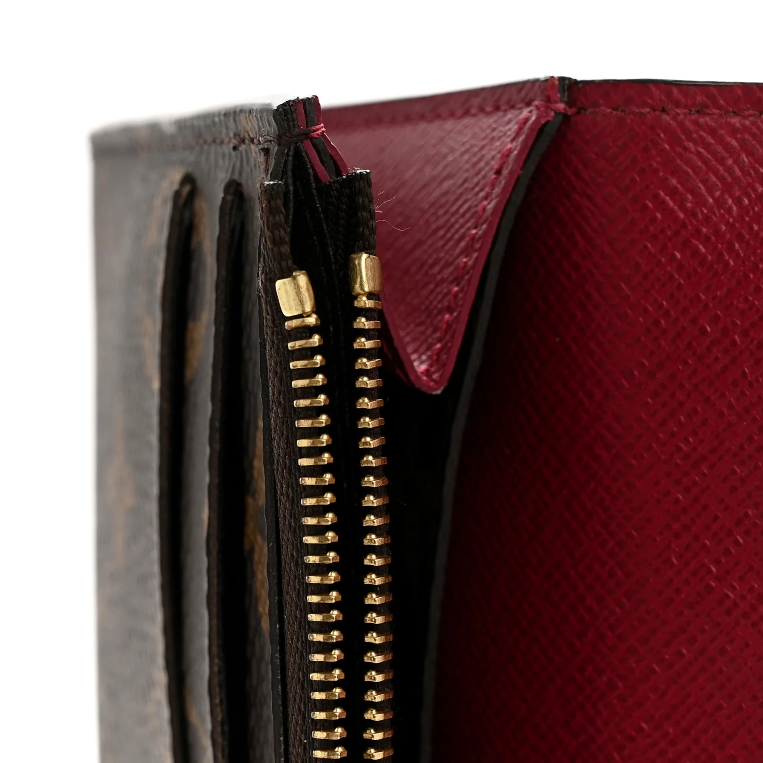Monogram Emilie Wallet Fuchsia - Image 9