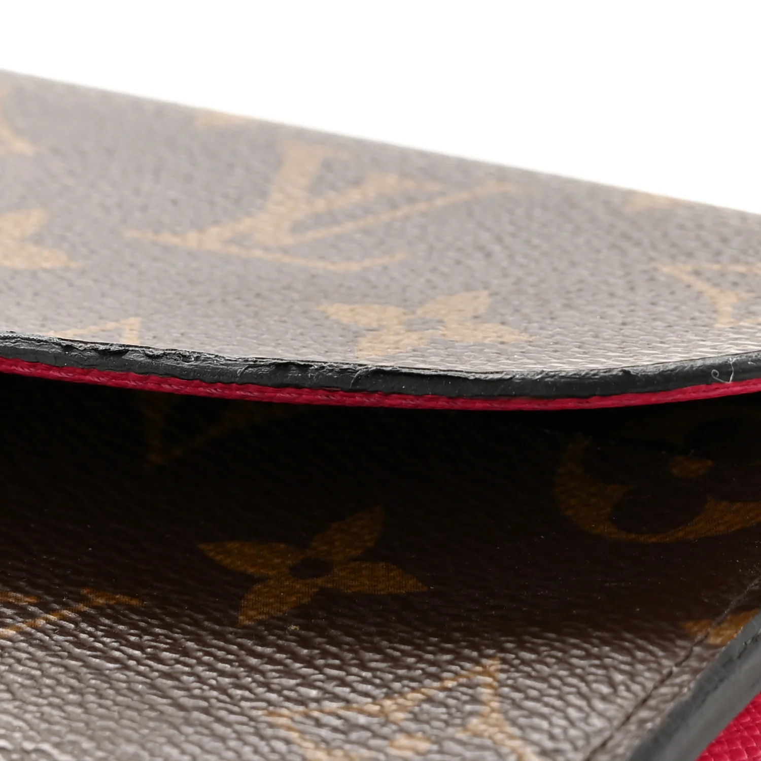 Monogram Emilie Wallet Fuchsia - Image 10