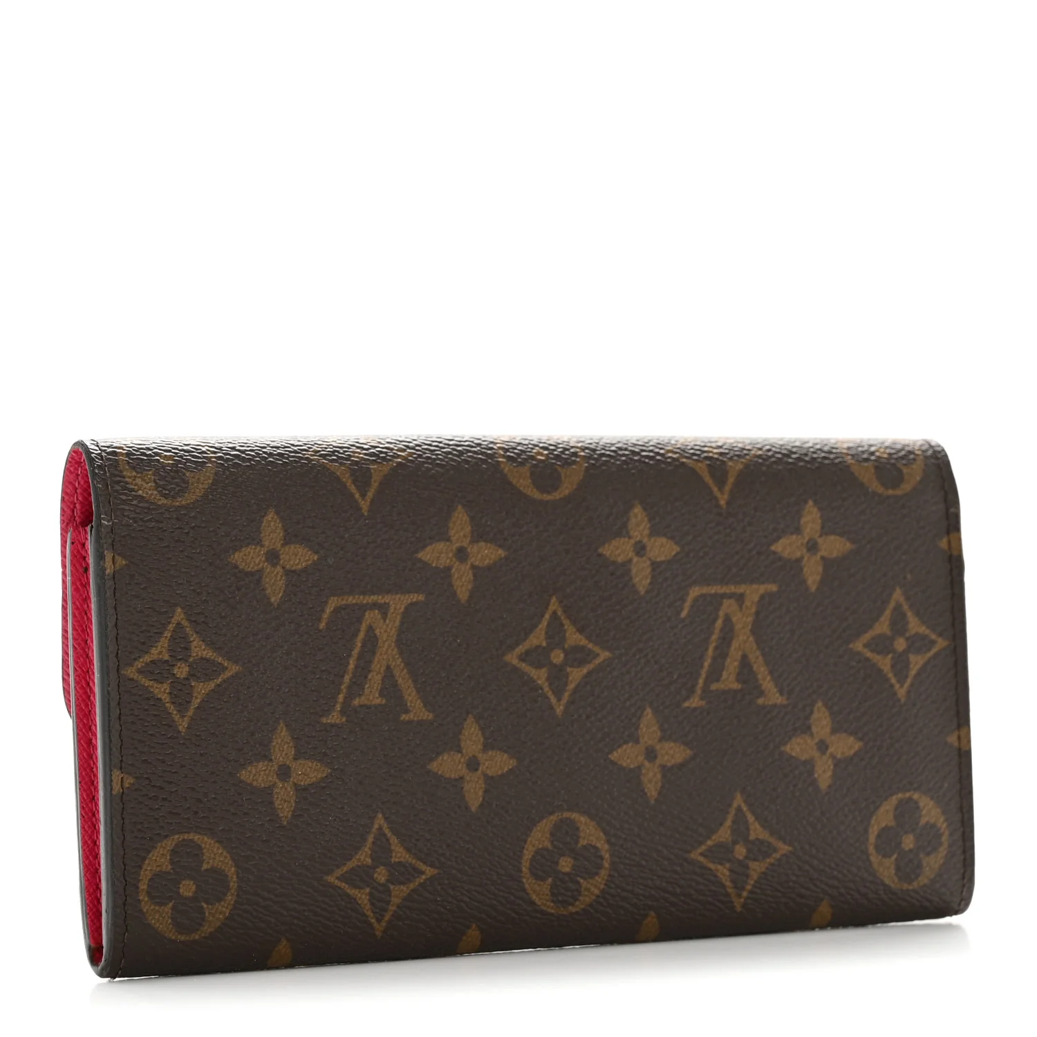 Monogram Emilie Wallet Fuchsia - Image 3