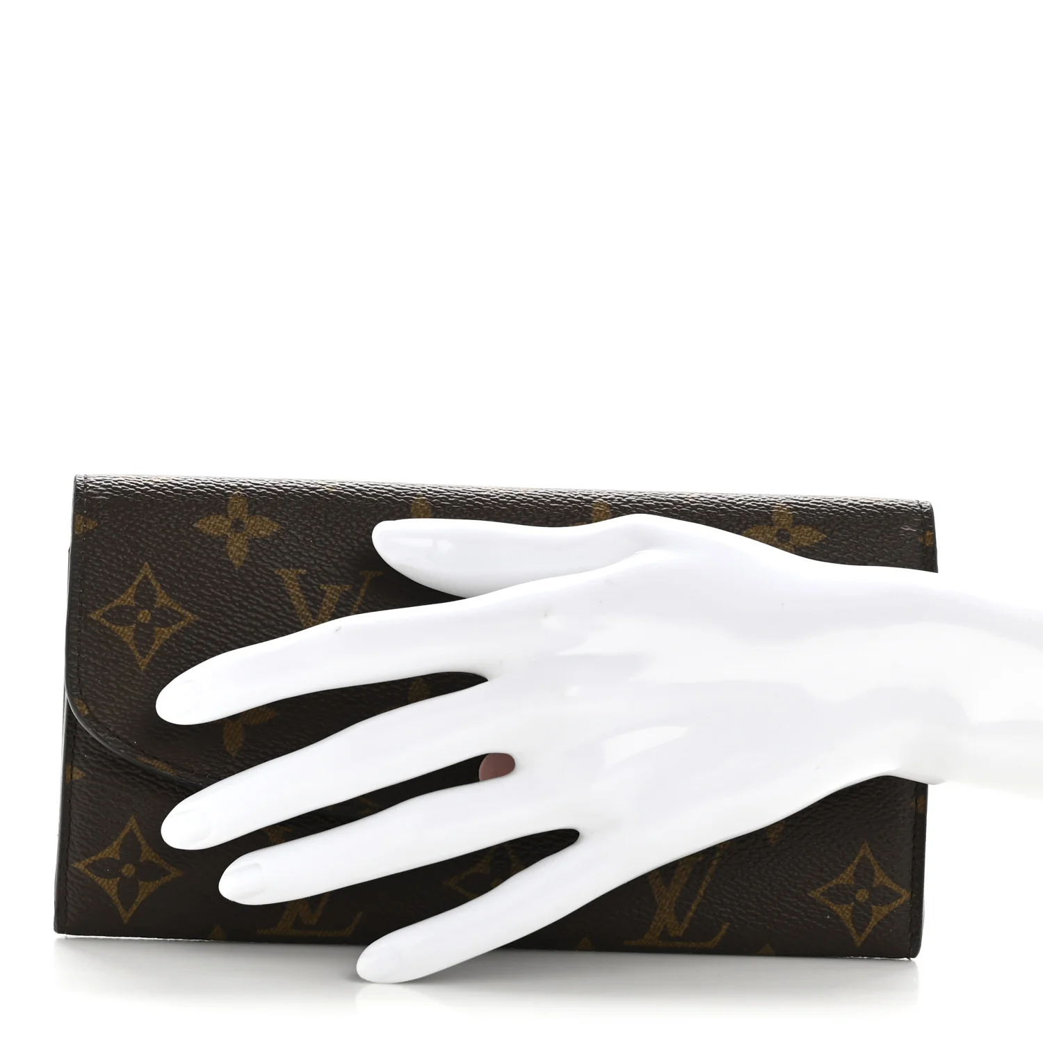 Monogram Emilie Wallet Rose Ballerine - Image 2