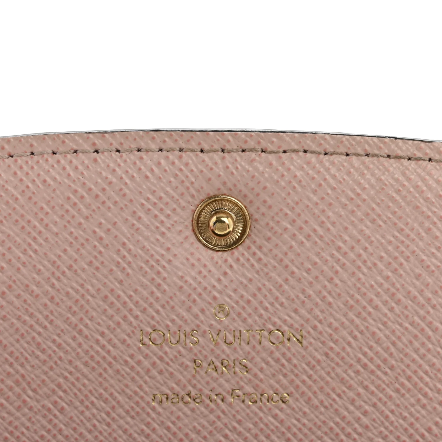 Monogram Emilie Wallet Rose Ballerine - Image 6