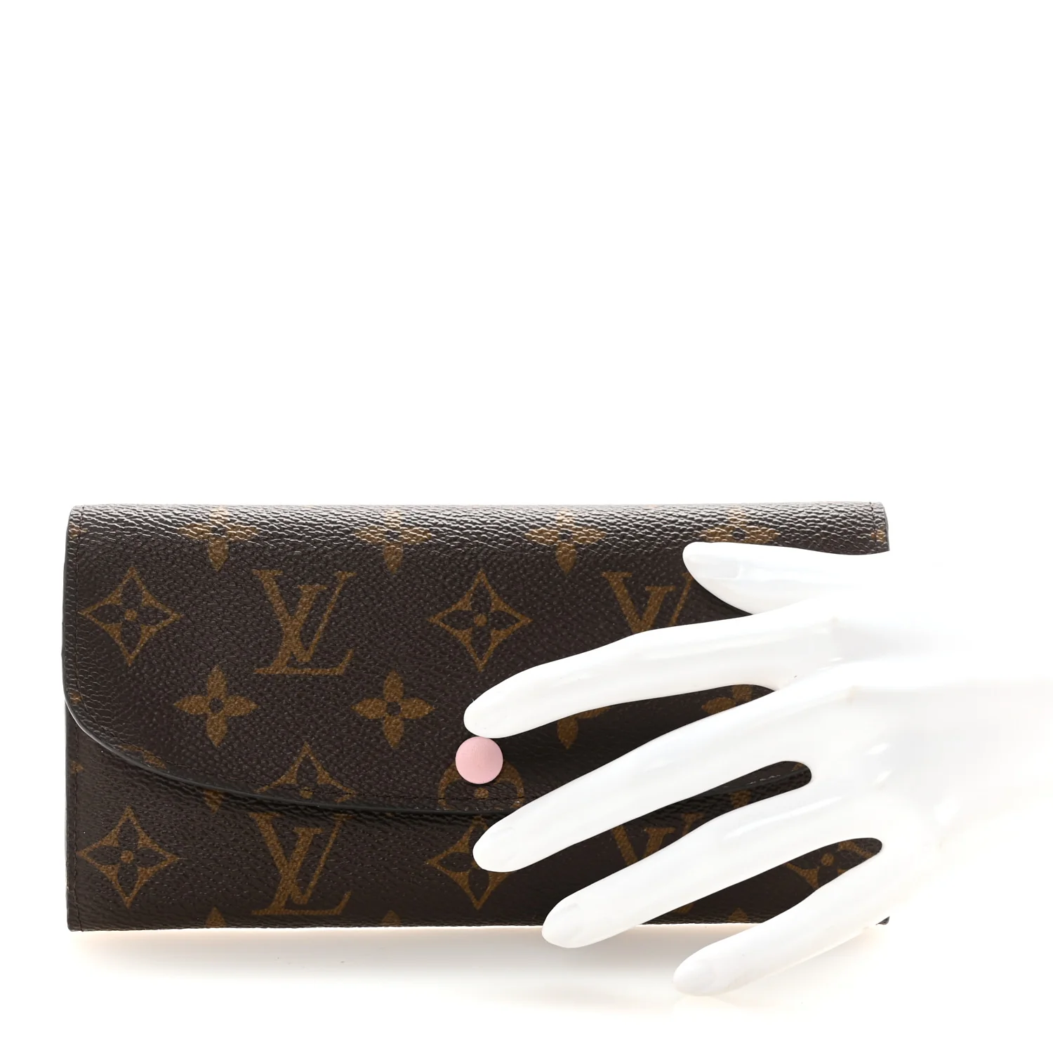 Monogram Emilie Wallet Rose Ballerine - Image 2