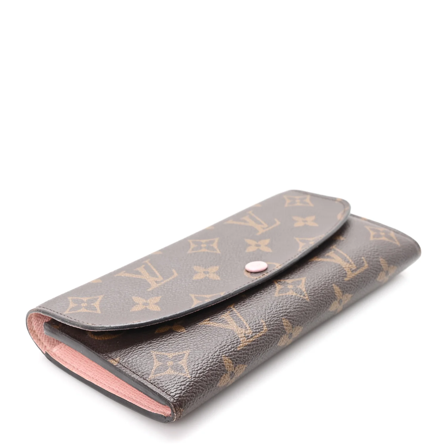 Monogram Emilie Wallet Rose Ballerine - Image 4