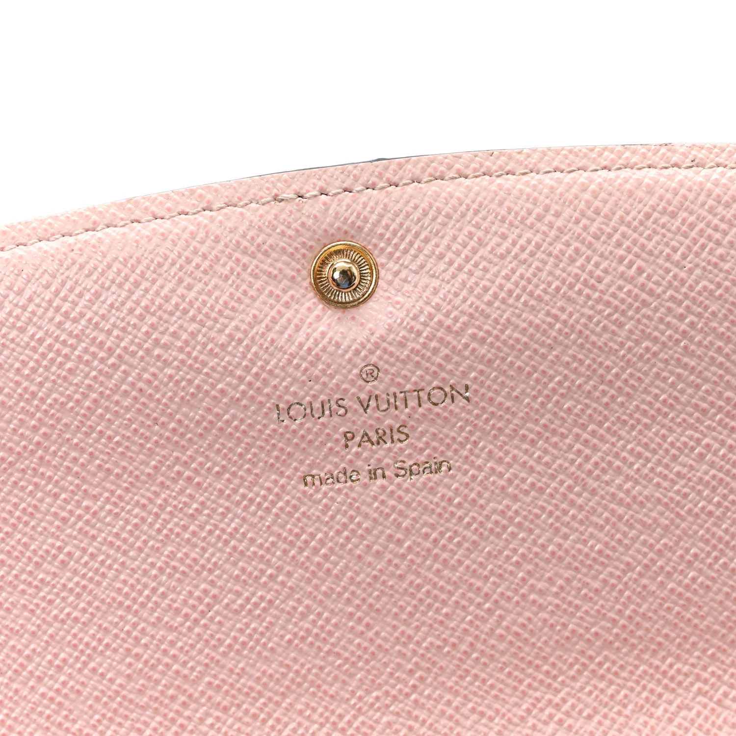 Monogram Emilie Wallet Rose Ballerine - Image 6