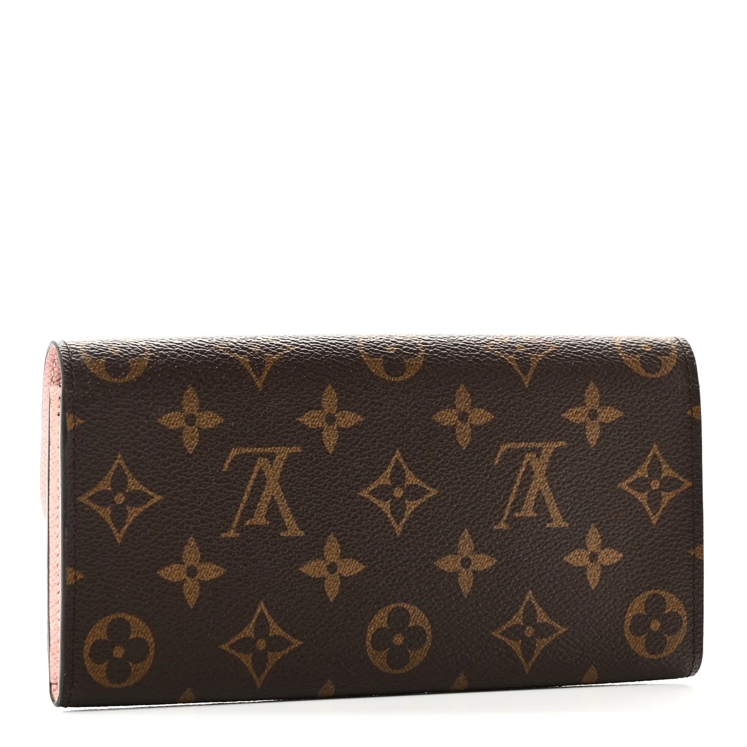 Monogram Emilie Wallet Rose Ballerine - Image 3