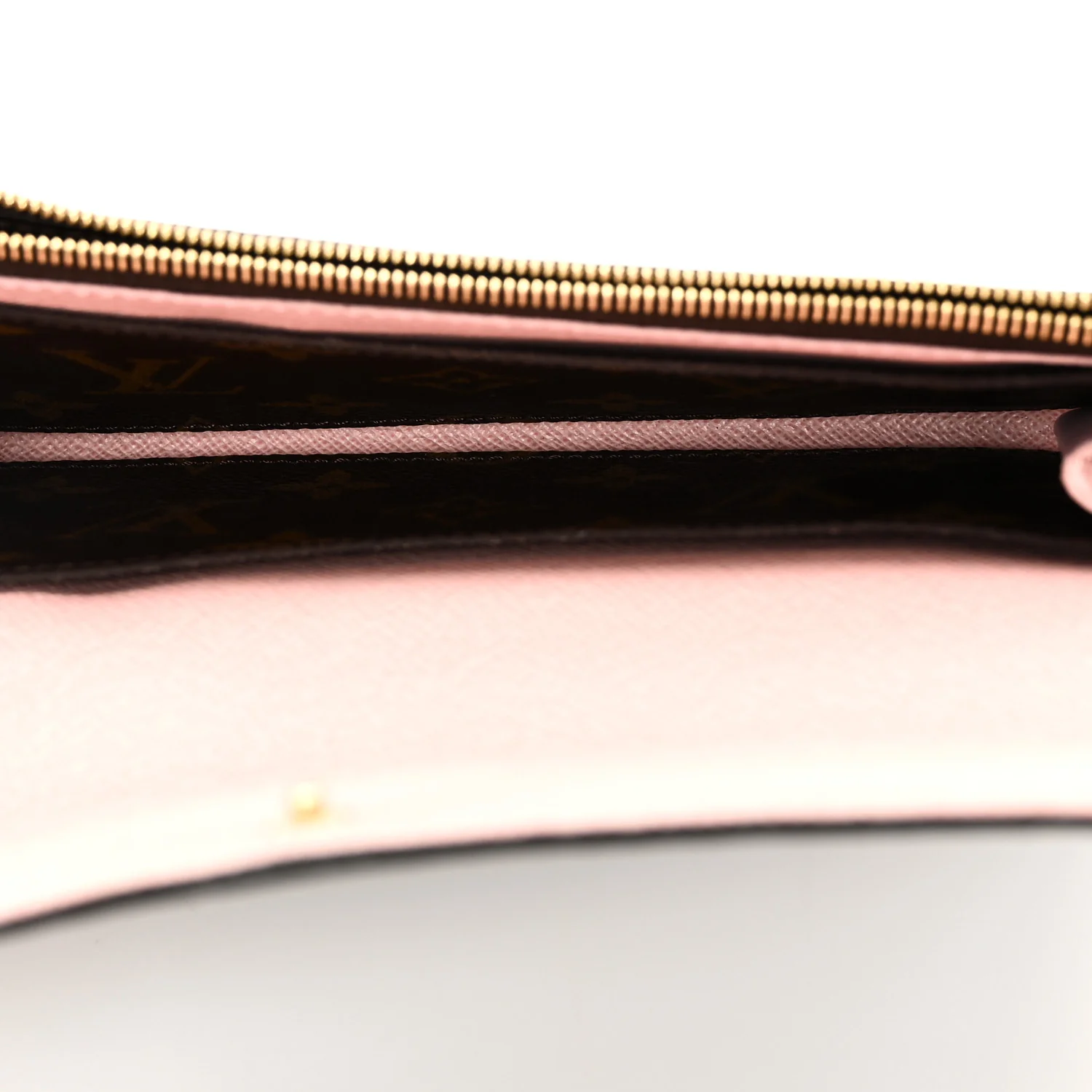 Monogram Emilie Wallet Rose Ballerine - Image 5