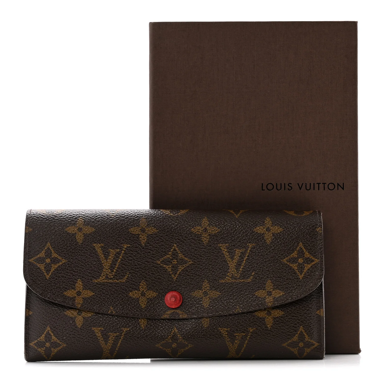 Monogram Emilie Wallet Rouge - Image 14
