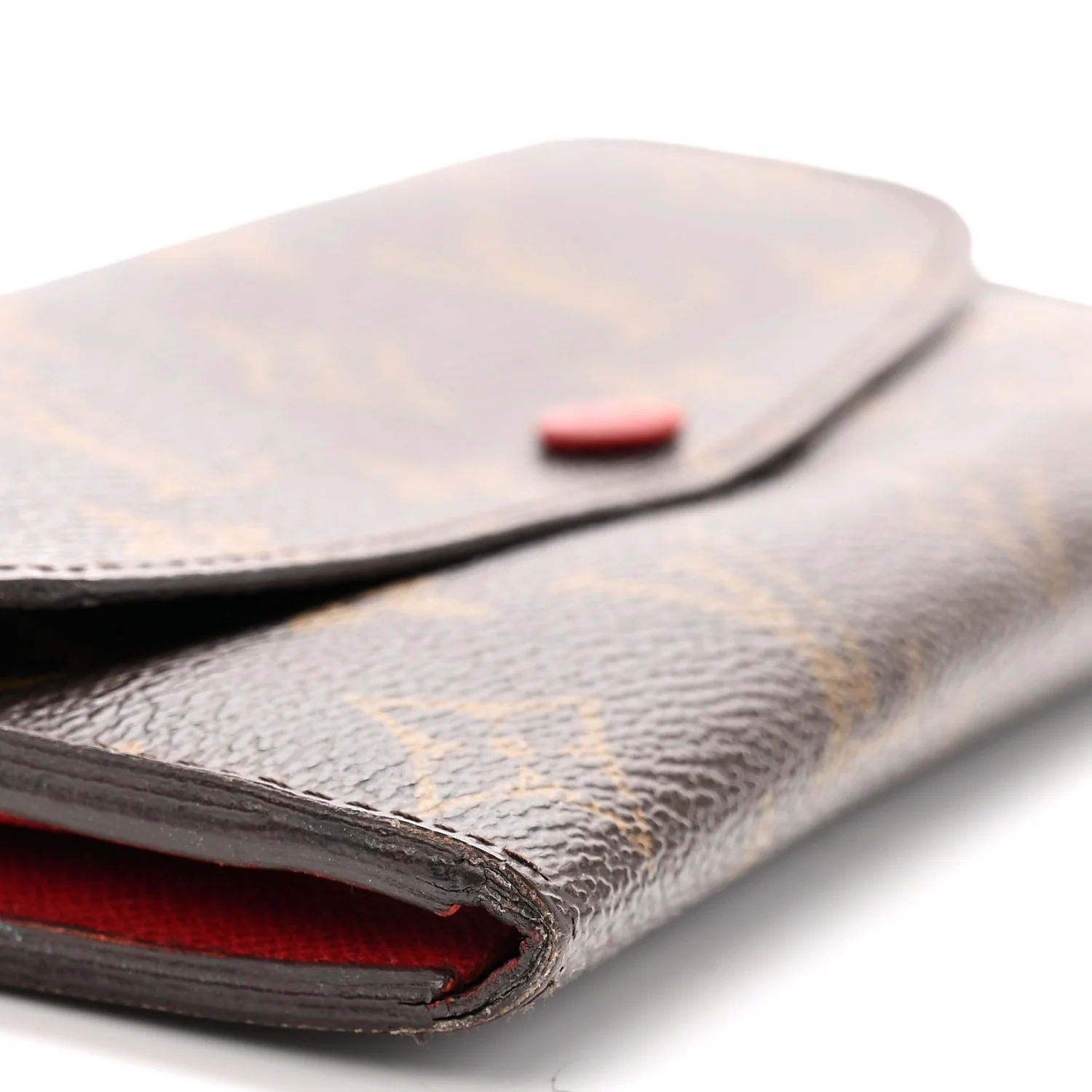 Monogram Emilie Wallet Rouge - Image 7