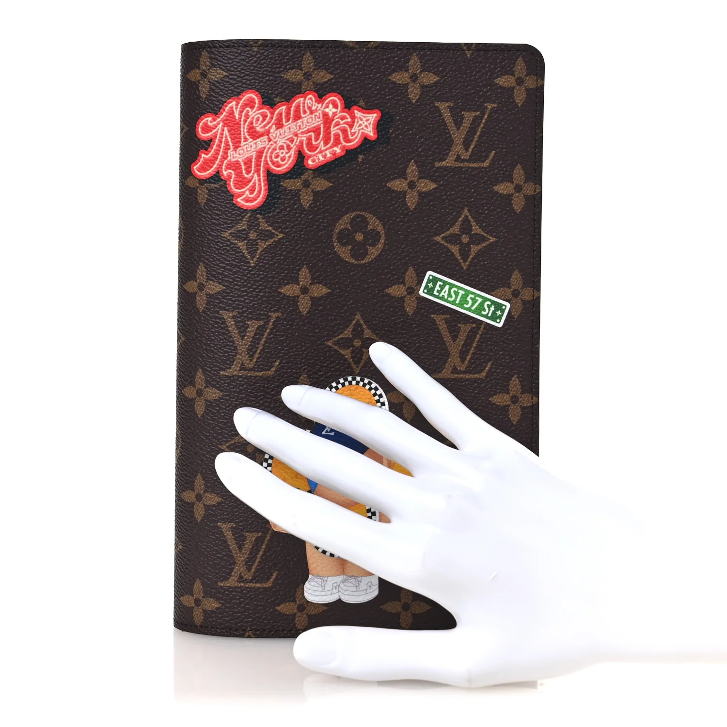 Monogram Emily Notebook Cover MM Jaune - Image 2
