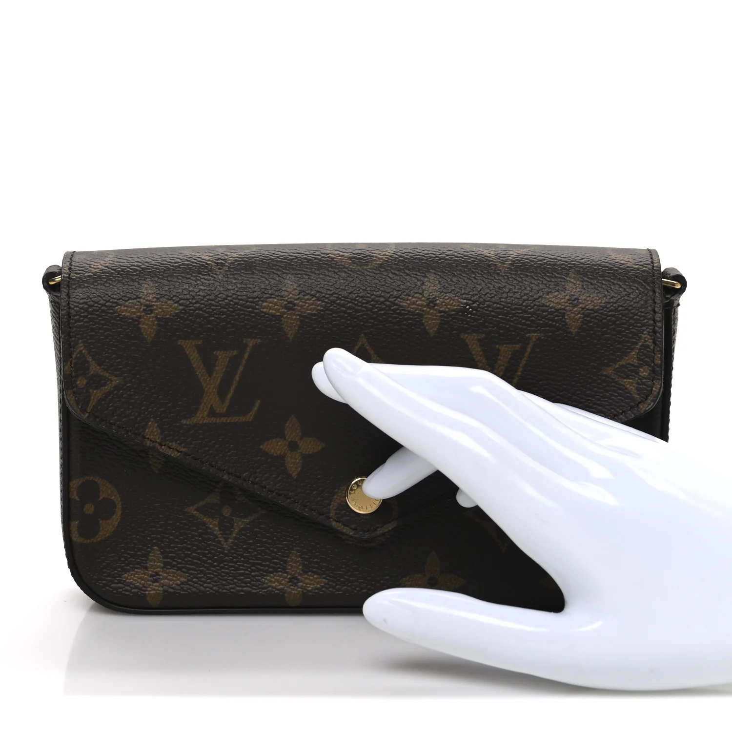 Monogram Felicie Strap & Go Felicie Pochette Kaki - Image 2