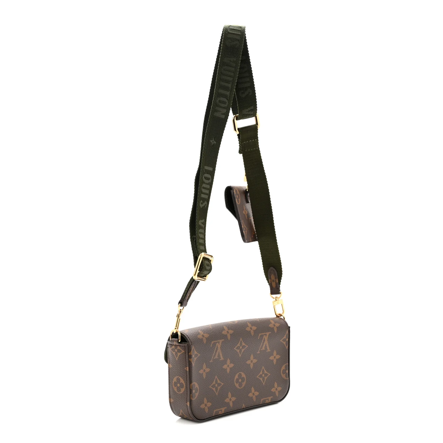 Monogram Felicie Strap & Go Kaki - Image 3