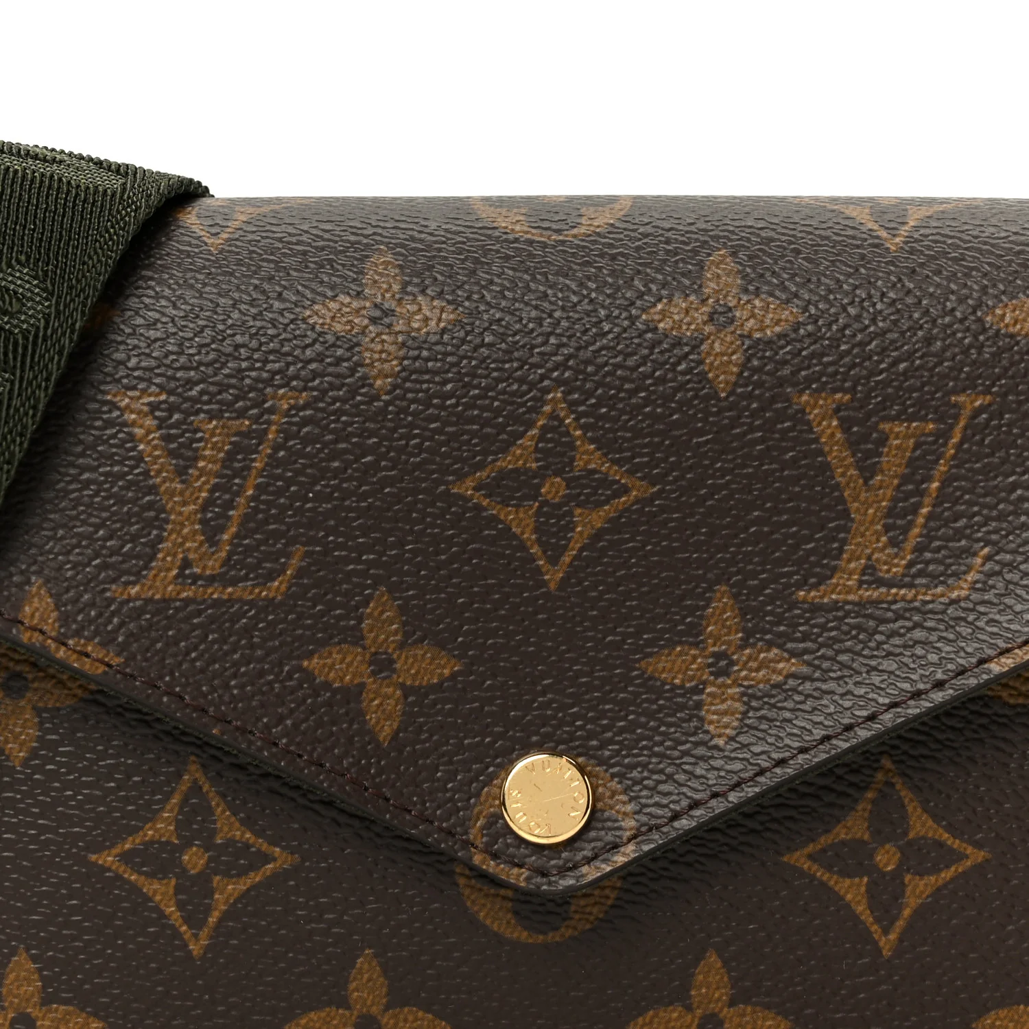 Monogram Felicie Strap & Go Kaki - Image 7