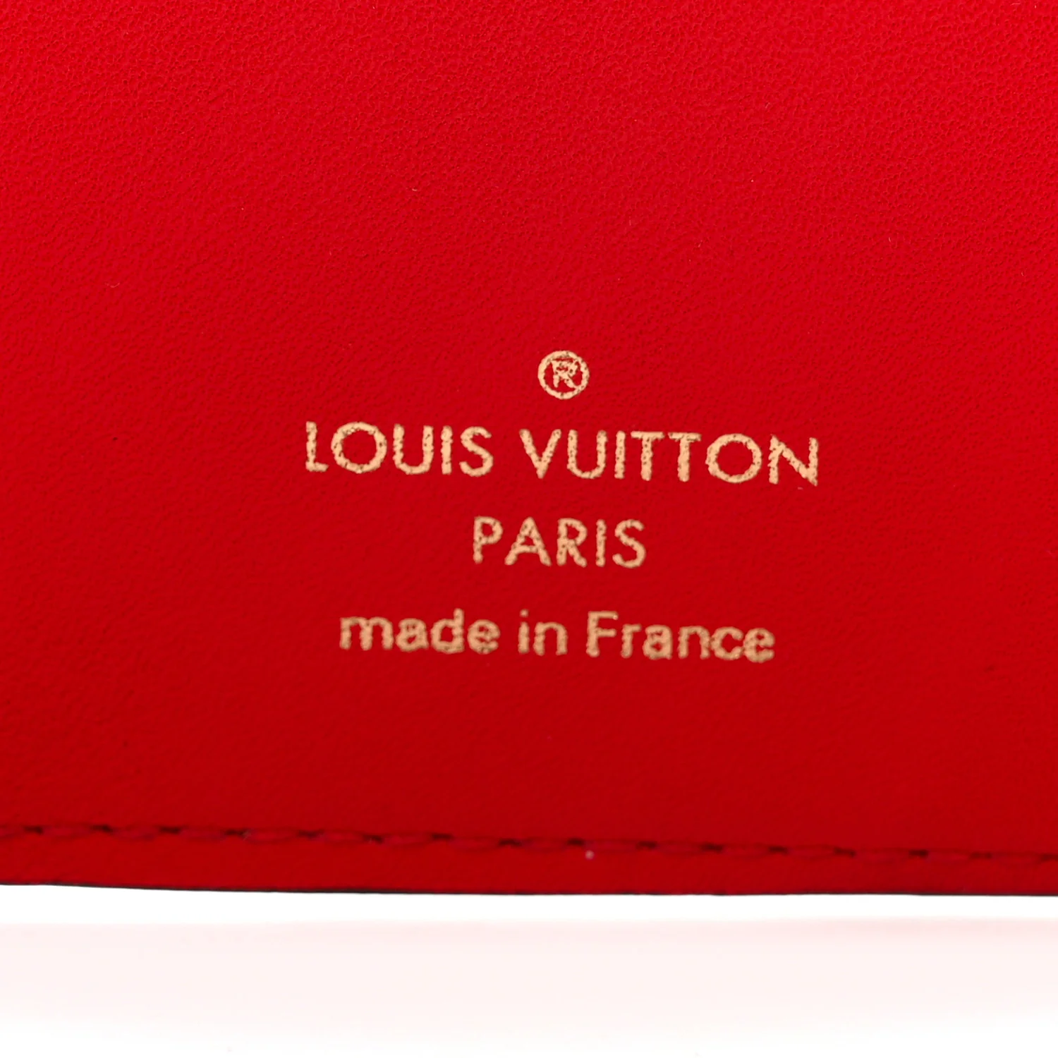 Monogram Flower Lock Compact Wallet Coquelicot - Image 6