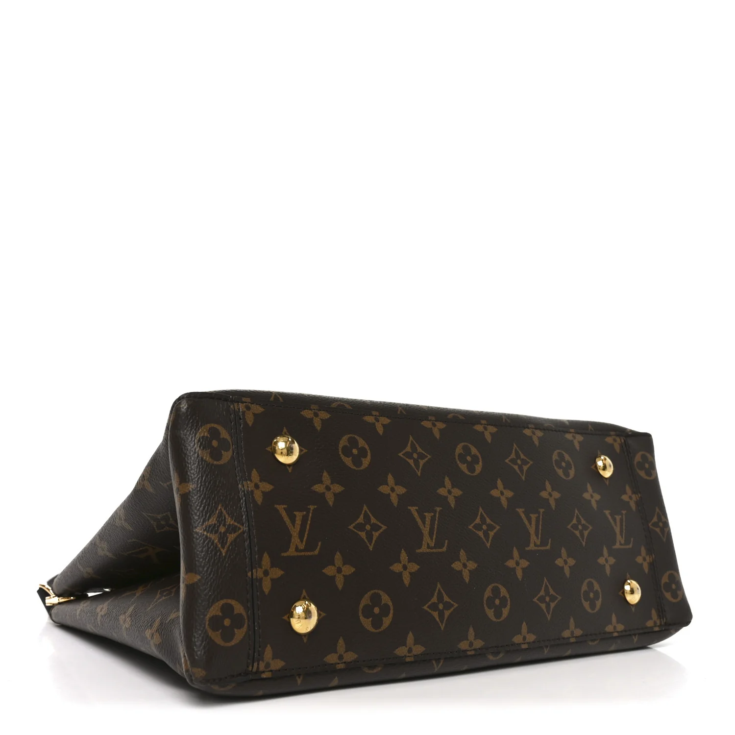 Monogram Flower Tote Black - Image 4