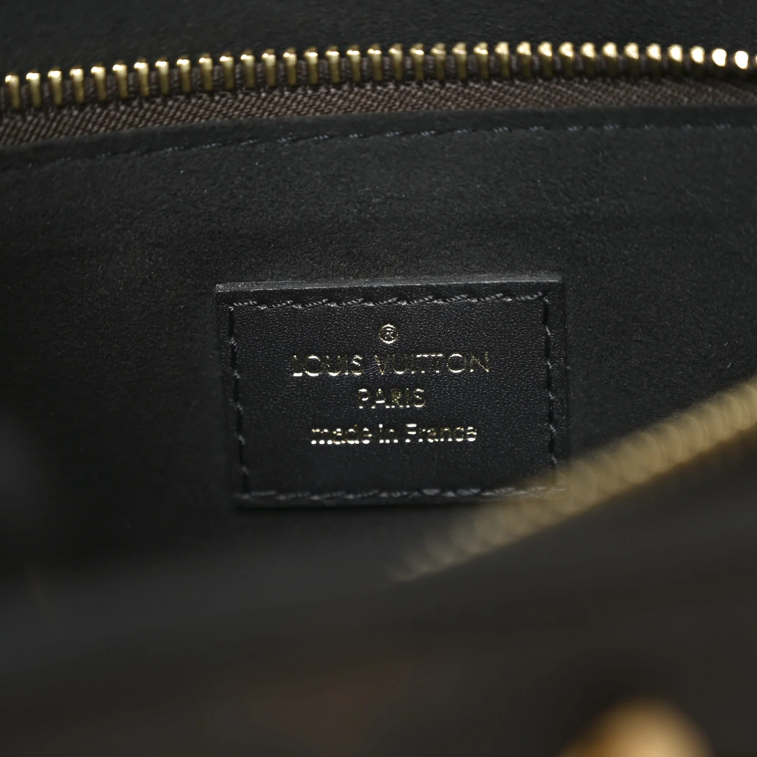 Monogram Flower Tote Black - Image 6