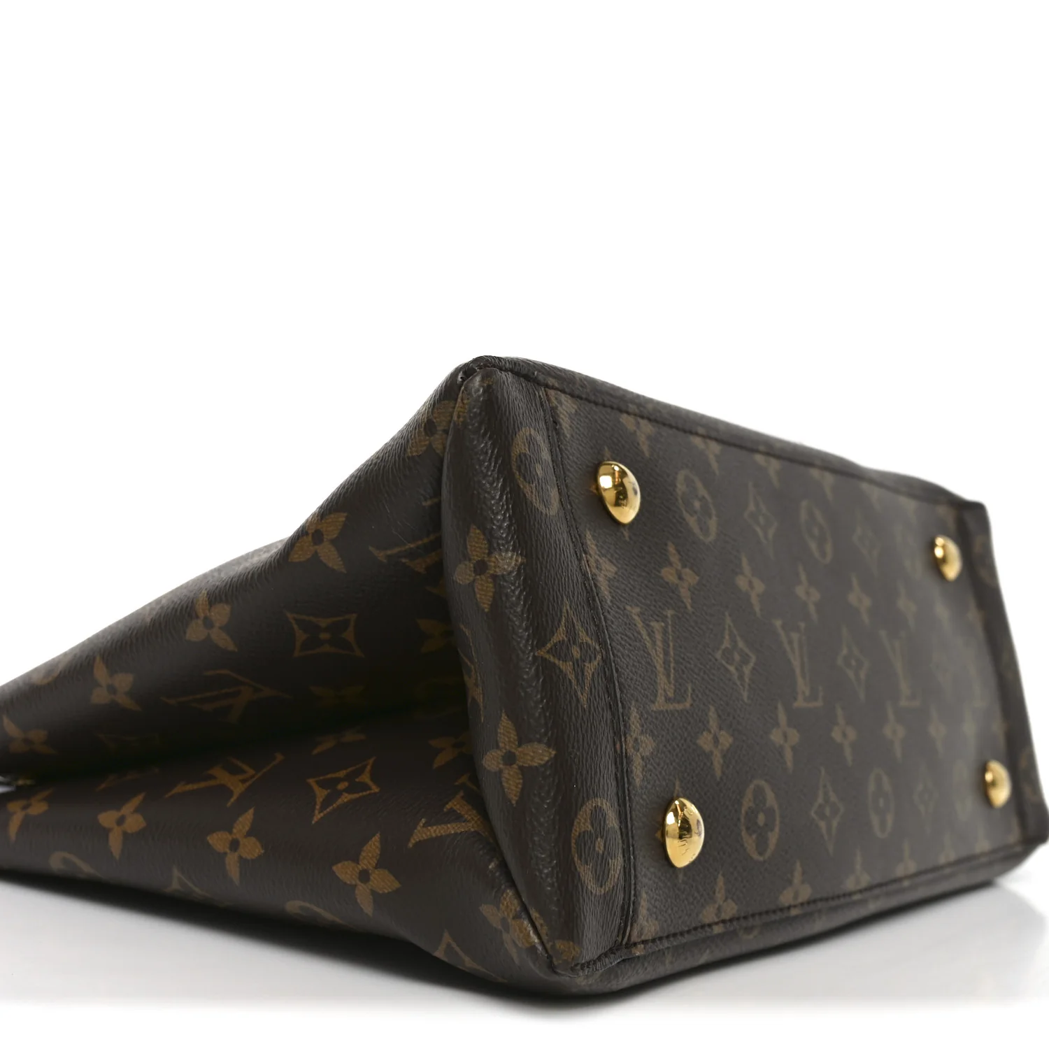 Monogram Flower Tote Black - Image 8