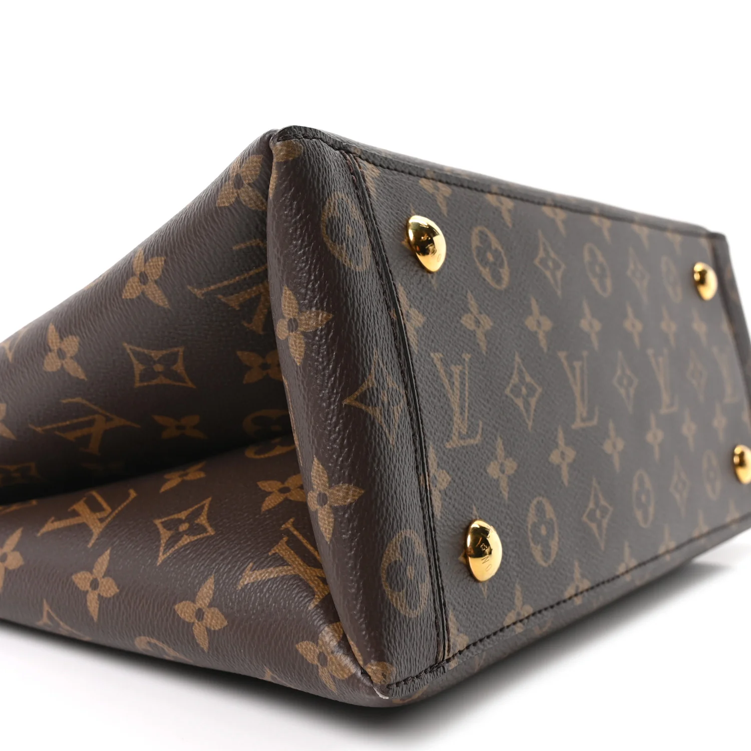 Monogram Flower Tote Black - Image 9