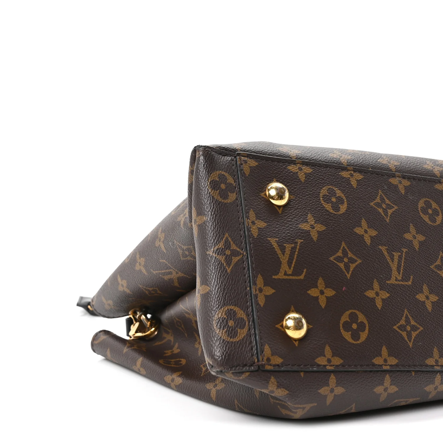 Monogram Flower Tote Black - Image 8