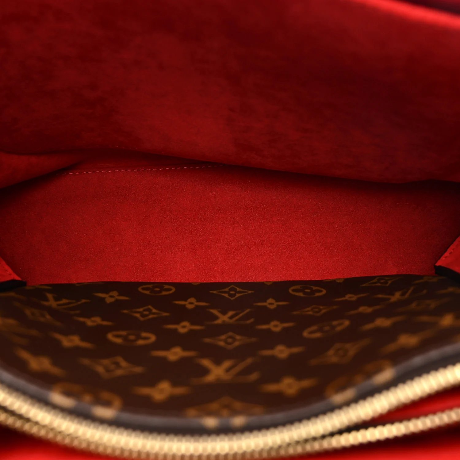 Monogram Flower Tote Coquelicot - Image 6
