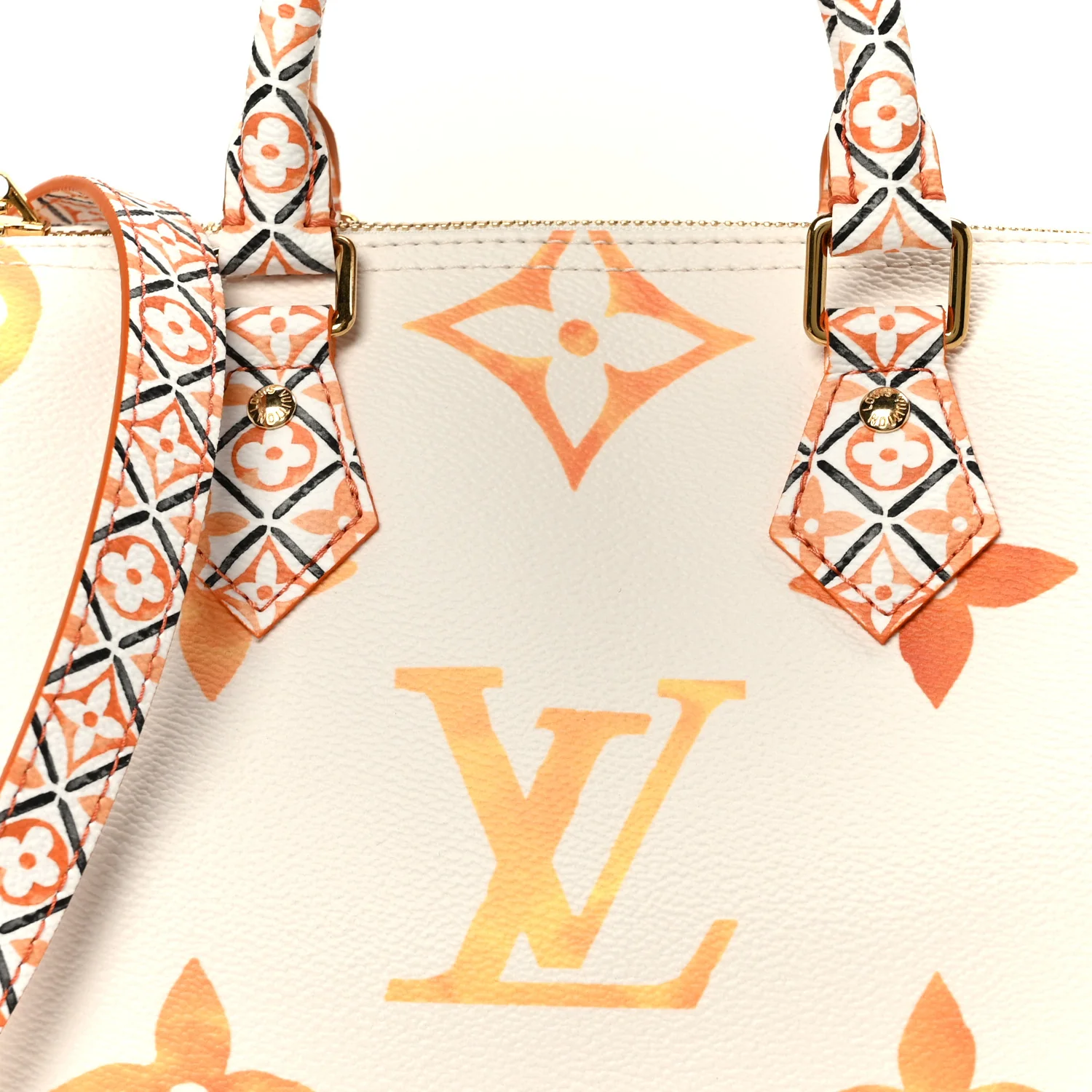 Monogram Giant By The Pool 2.0 Speedy Bandouliere 25 Apricot - Image 8