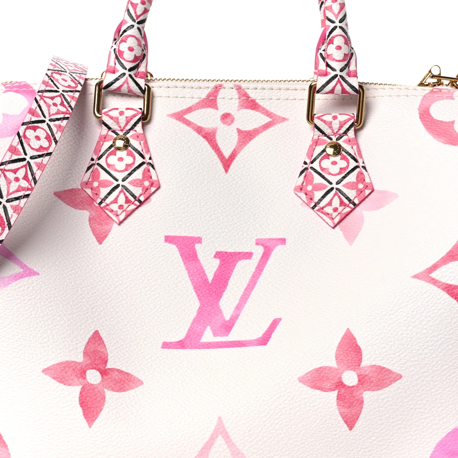 Monogram Giant By The Pool 2.0 Speedy Bandouliere 25 Rose - Image 7