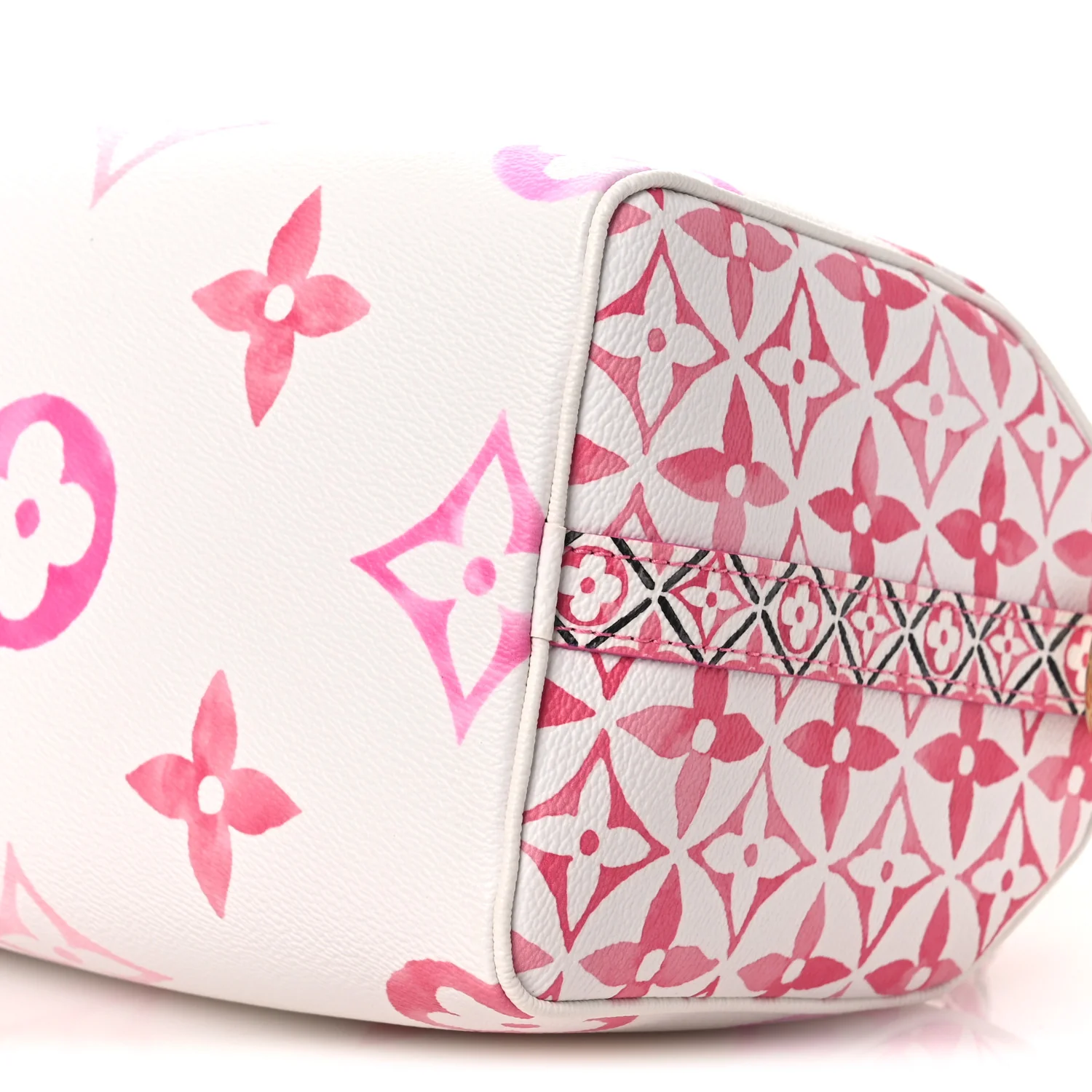 Monogram Giant By The Pool 2.0 Speedy Bandouliere 25 Rose - Image 9