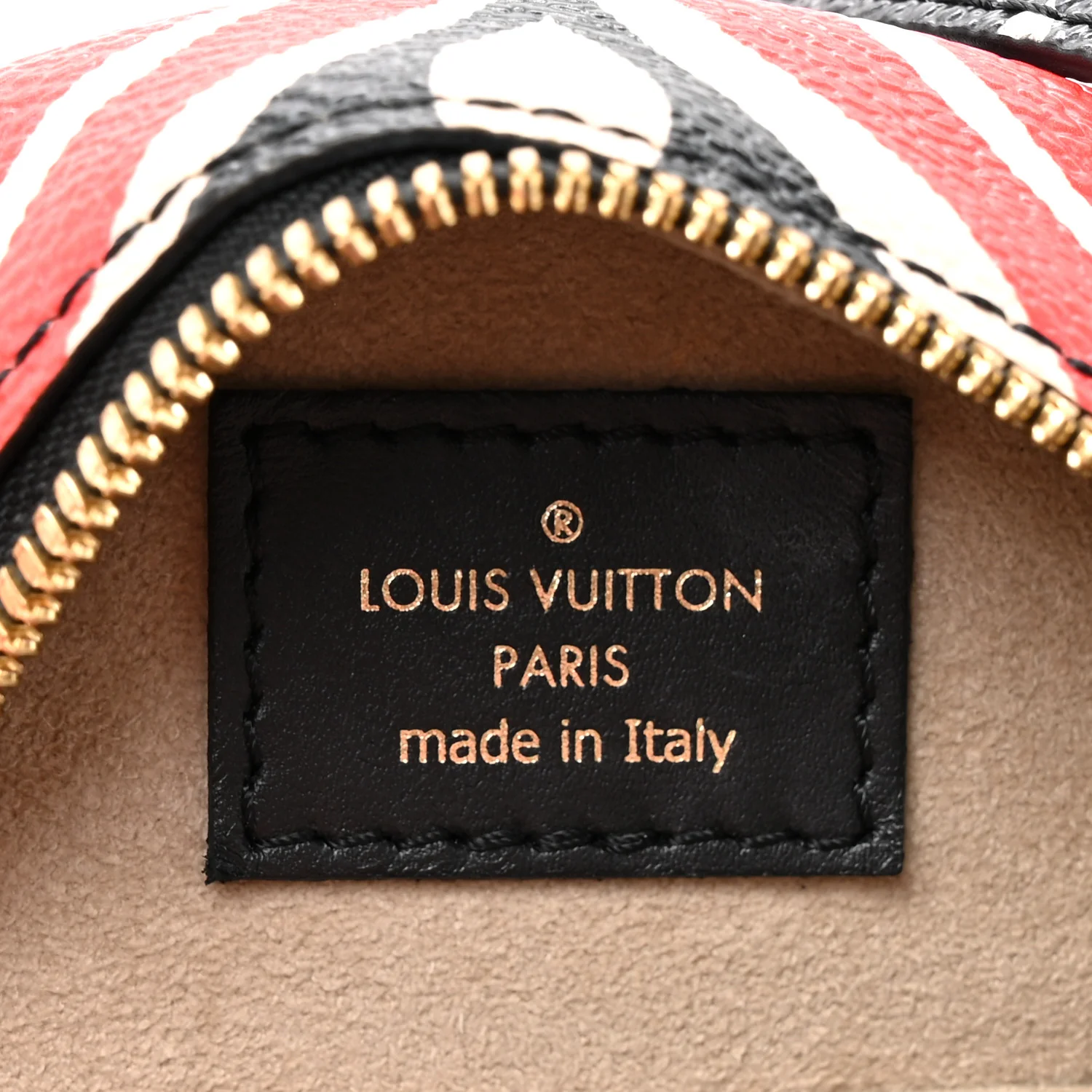 Monogram Giant Crafty Boite Chapeau Souple PM Creme Rouge Black - Image 6