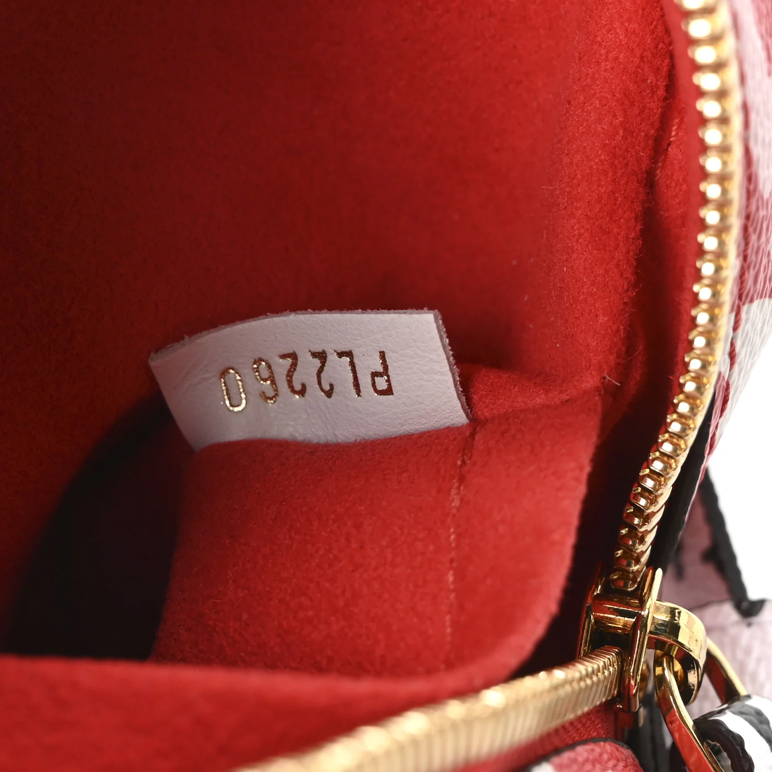 Monogram Giant Crafty Boite Chapeau Souple PM Rouge Rose Creme - Image 7