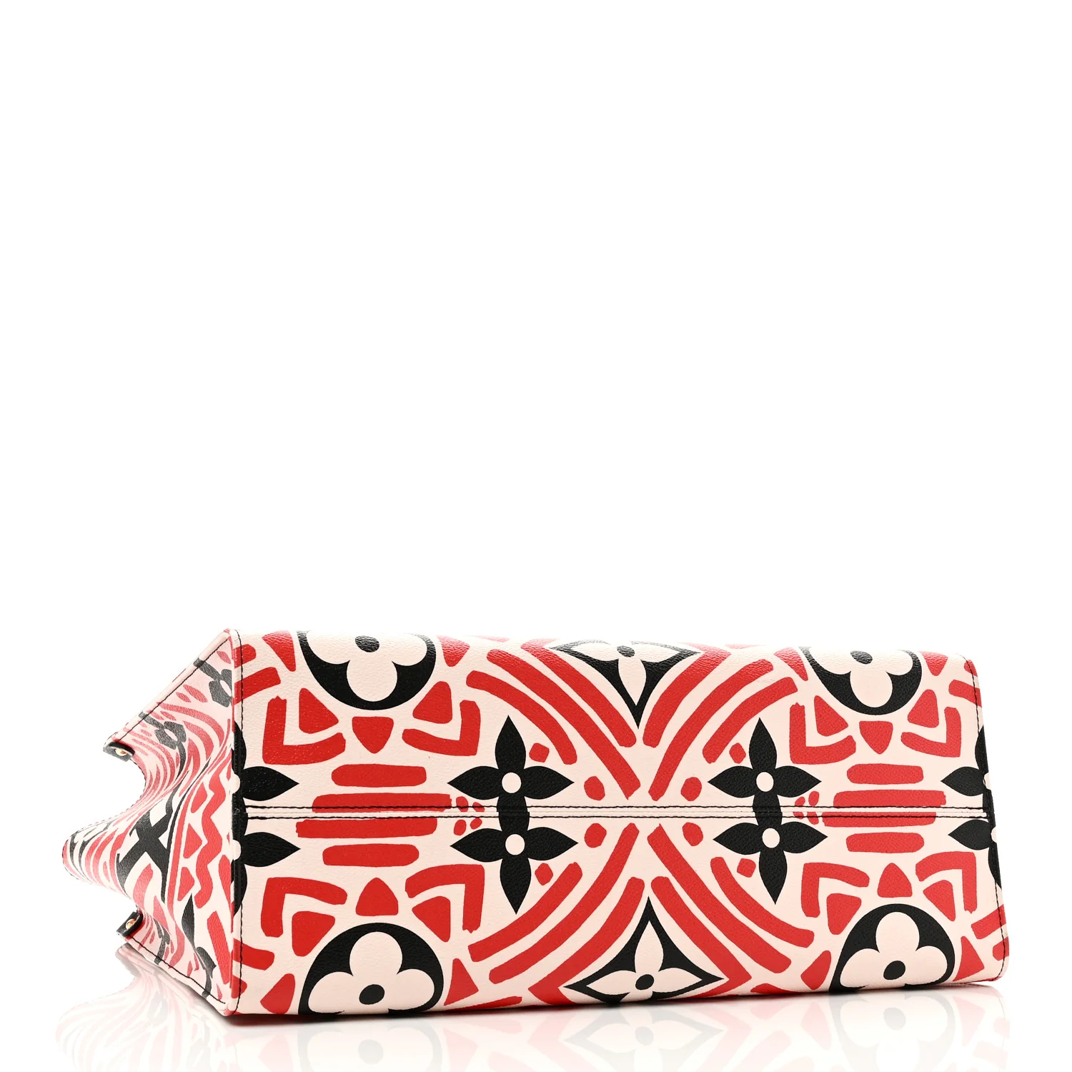 Monogram Giant Crafty Onthego GM Creme Rouge Black - Image 4